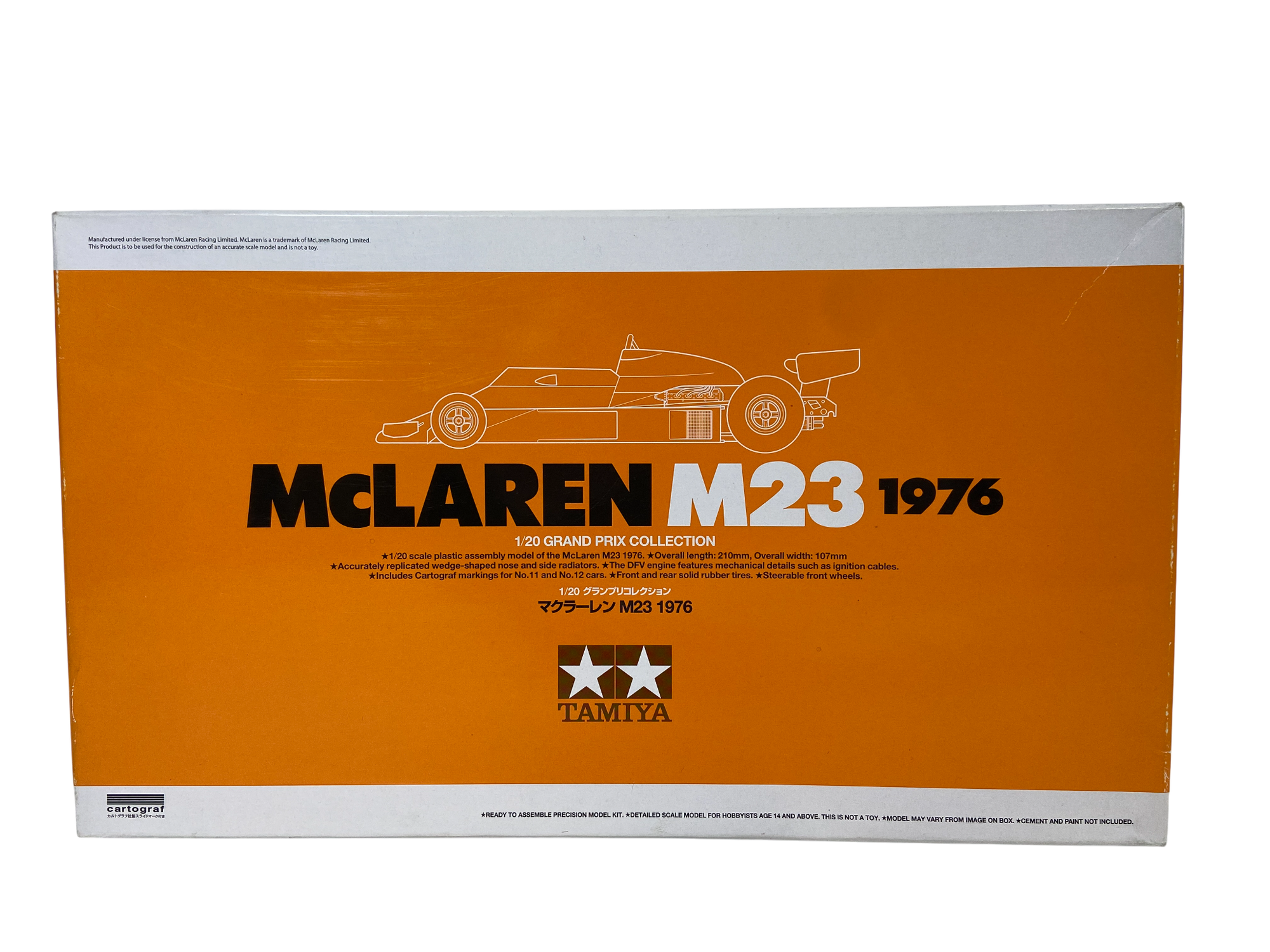 Tamiya 1:20 McLaren M23 1976 incl. PE set 20062