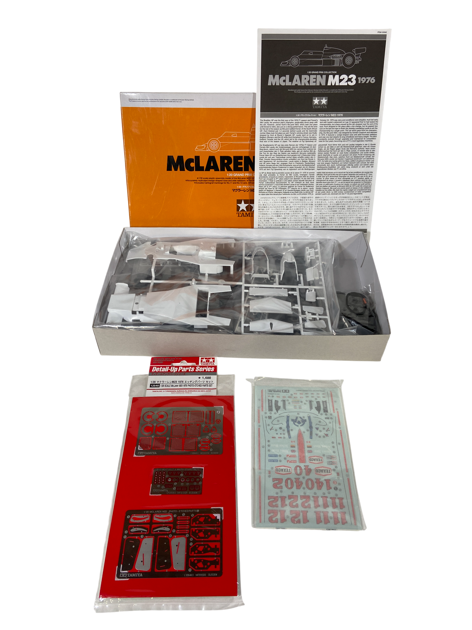 Tamiya 1:20 McLaren M23 1976 incl. PE set 20062