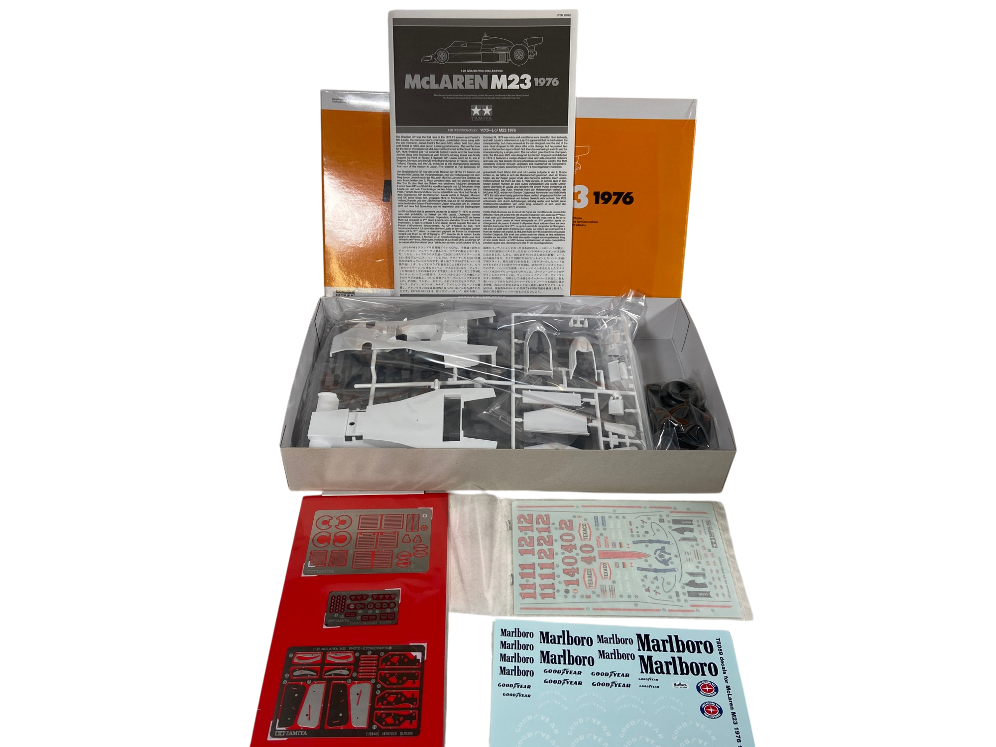 McLaren M23 1976 incl. PE set & Marlboro decals 20062