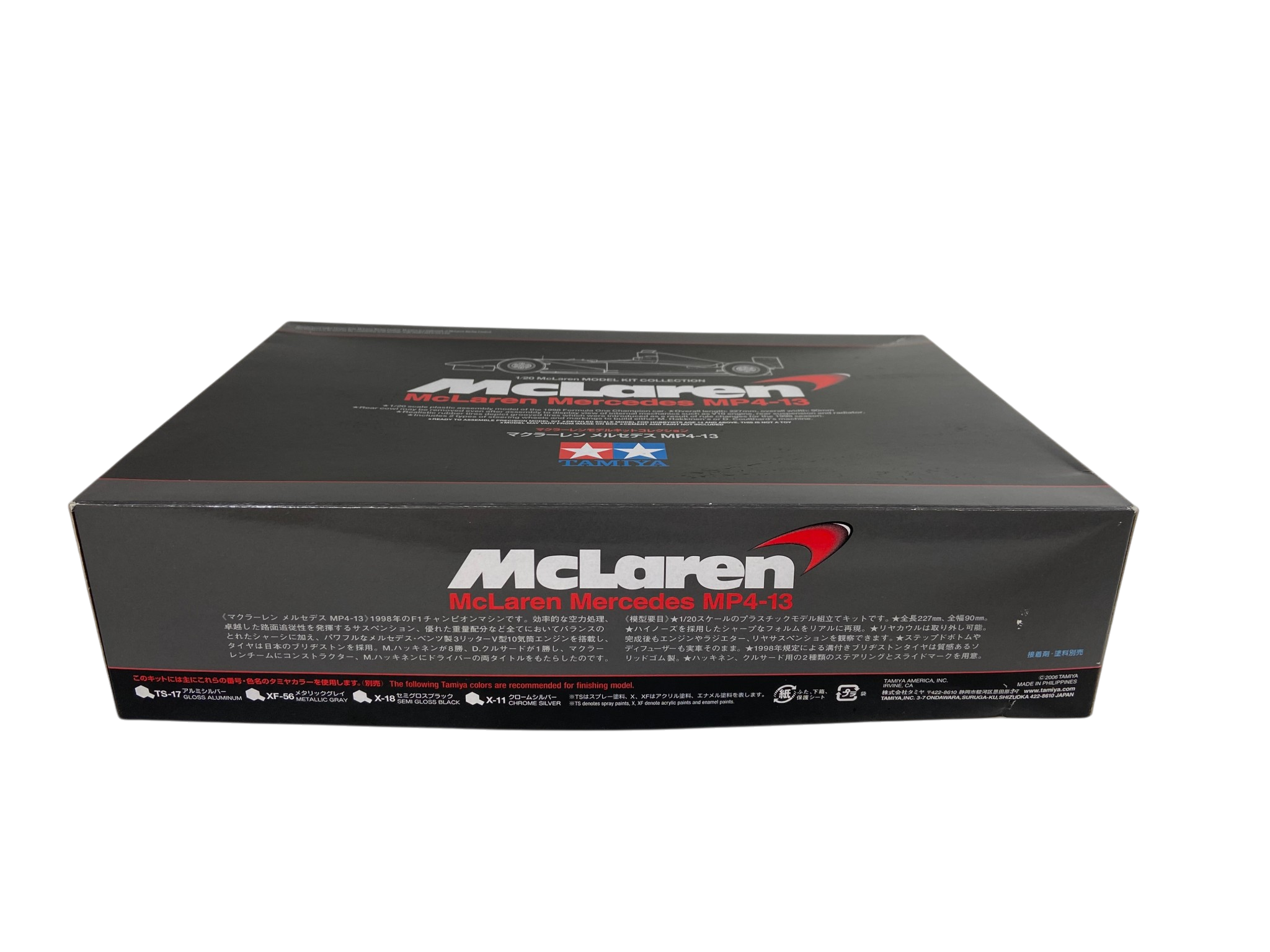 Tamiya 1:20 McLaren Mercedes MP4/13 incl. West decals 89718