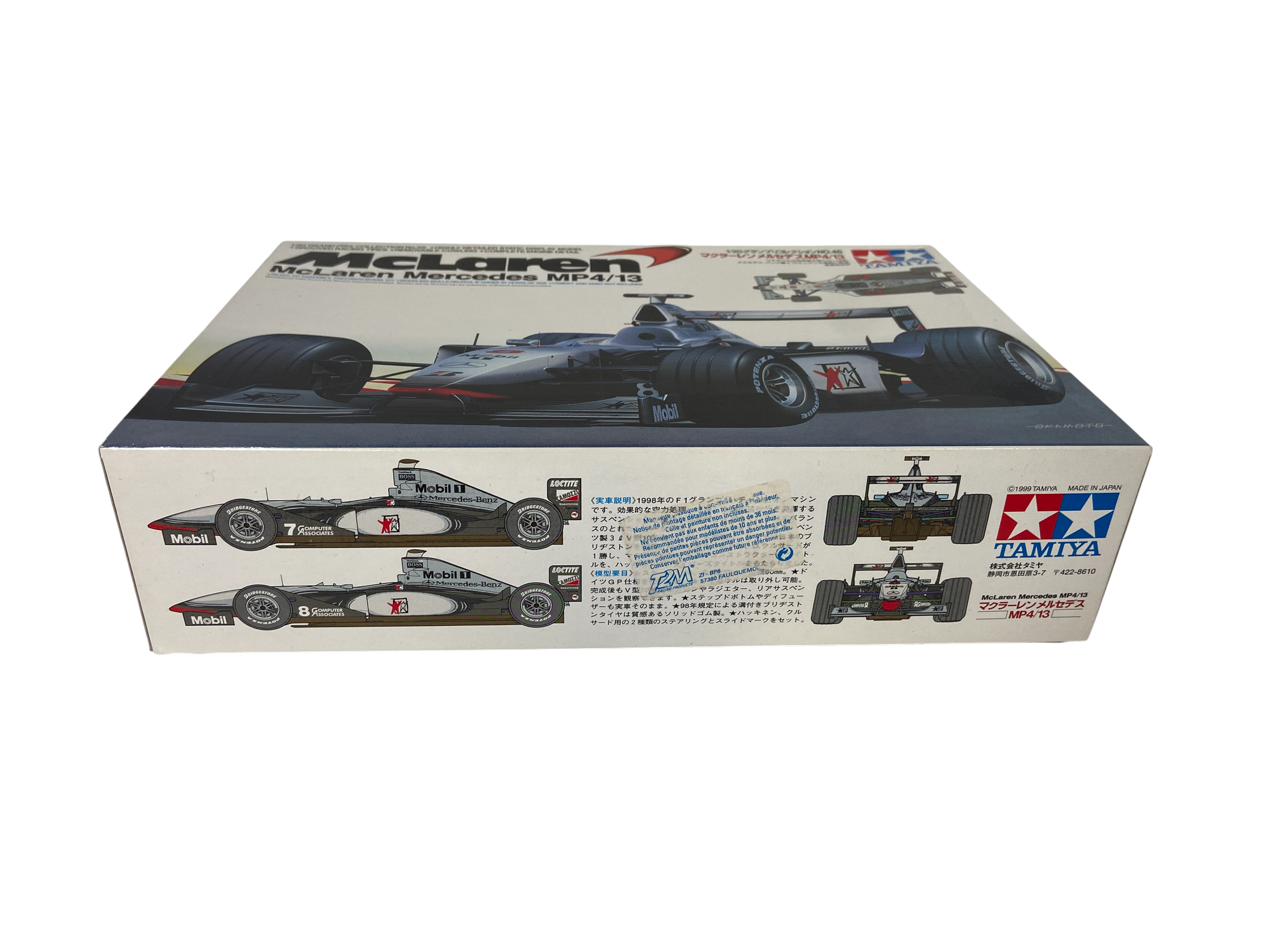 Tamiya 1:20 McLaren Mercedes MP4/13 incl. West decals 20046