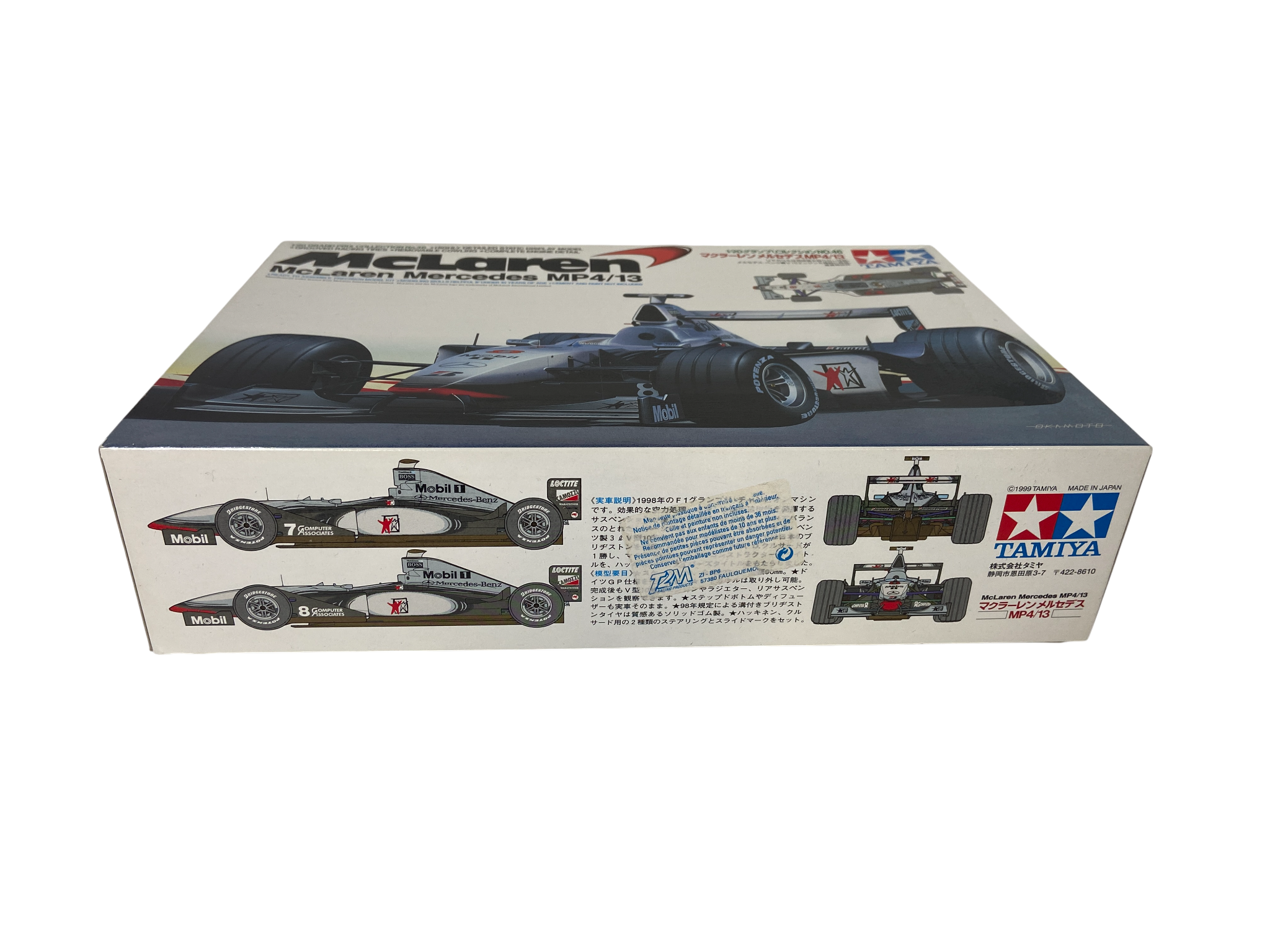 Tamiya 1:20 McLaren Mercedes MP4/13 incl. West decals 20046