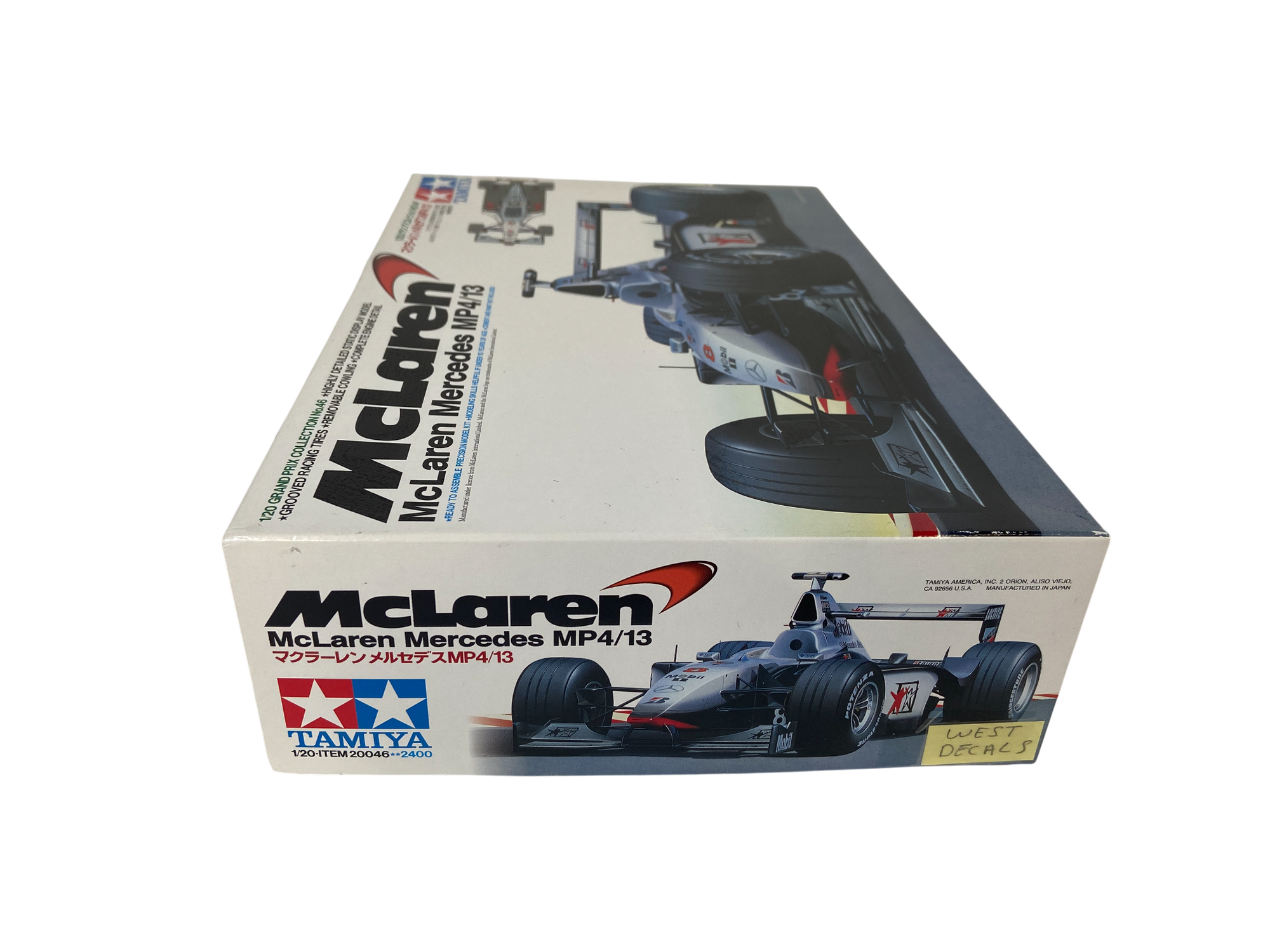 Tamiya 1:20 McLaren Mercedes MP4/13 incl. West decals 20046
