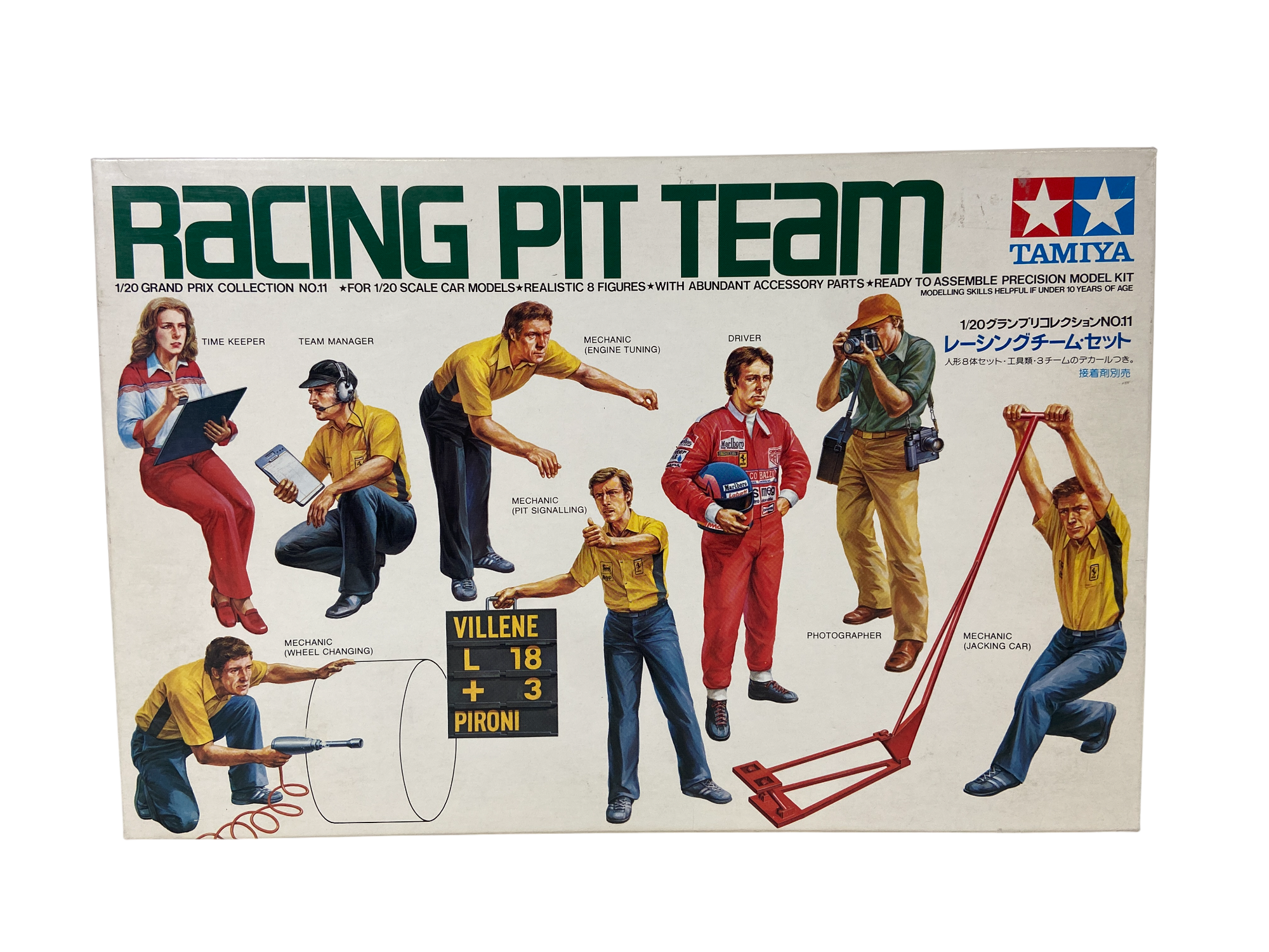 Tamiya 1:20 Racing Pit Team 2011
