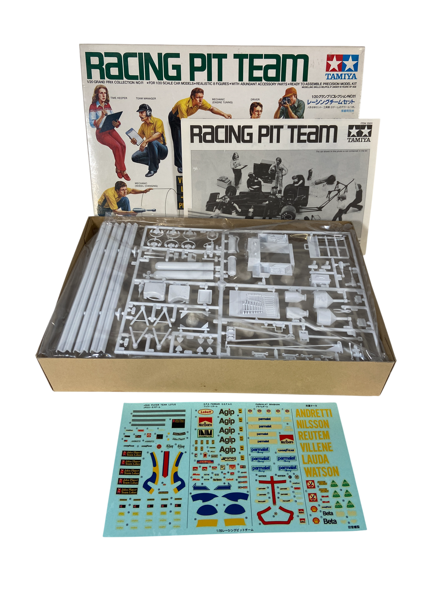 Tamiya 1:20 Racing Pit Team 2011