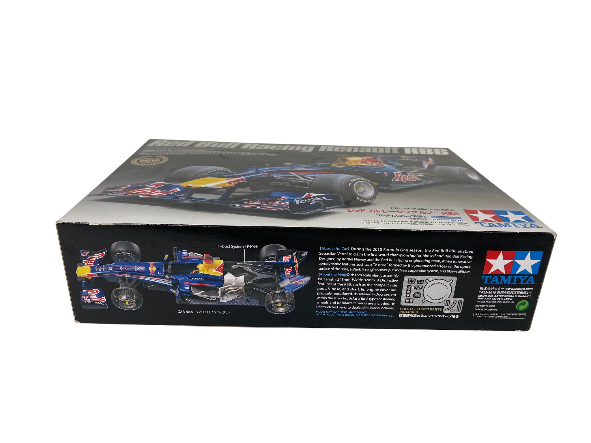 Tamiya 1:20 Red Bull Racing Renault RB6 incl. PE set en verf 20067