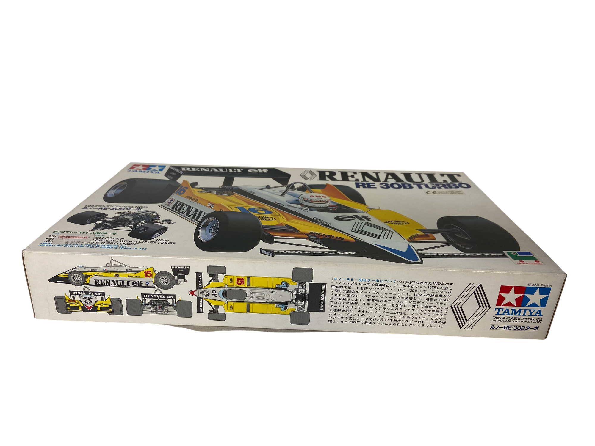 Tamiya 1:20 Renault RE30B Turbo incl. PE set & nieuwe decals 20018