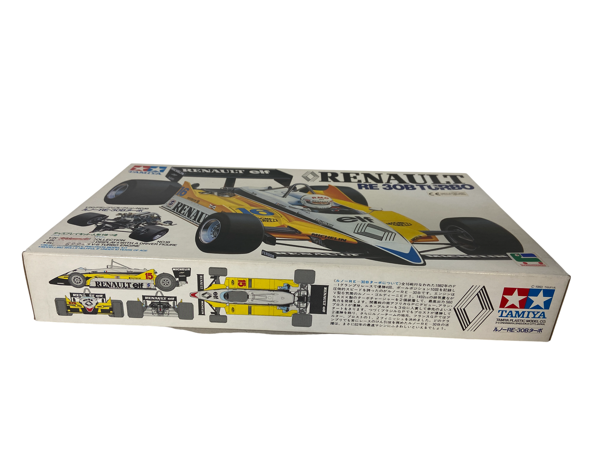 Tamiya 1:20 Renault RE30B Turbo incl. PE set & nieuwe decals 20018
