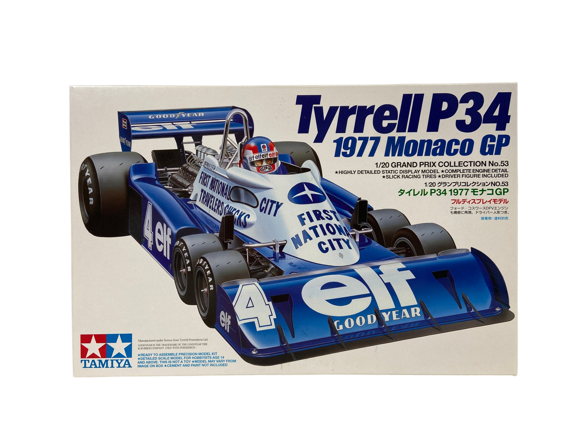 Tamiya 1:20 Tyrrell P34 1977 Monaco GP 20053