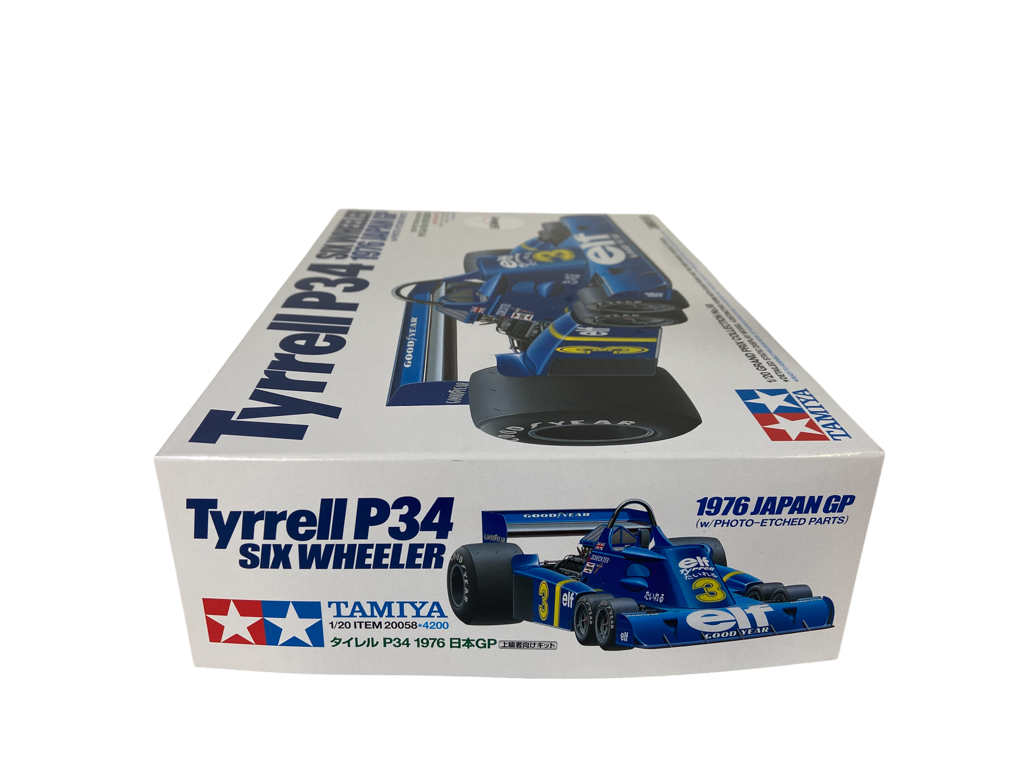 Tamiya 1:20 Tyrrell P34 Six Wheeler 1976 Japan GP incl. extra's 20058