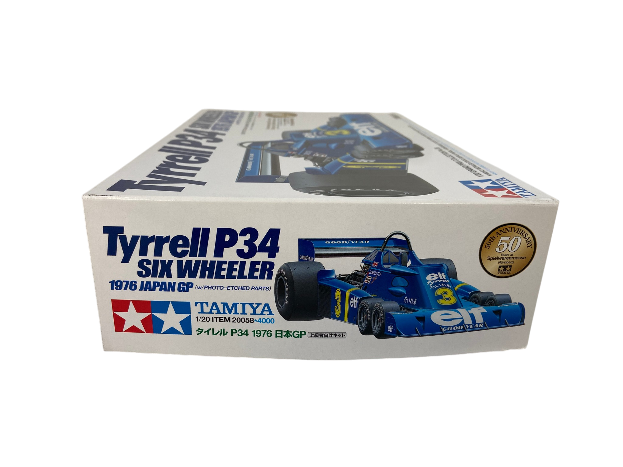 Tamiya 1:20 Tyrrell P34 Six Wheeler 1976 Japan GP (w/Photo Etched Parts) 20058