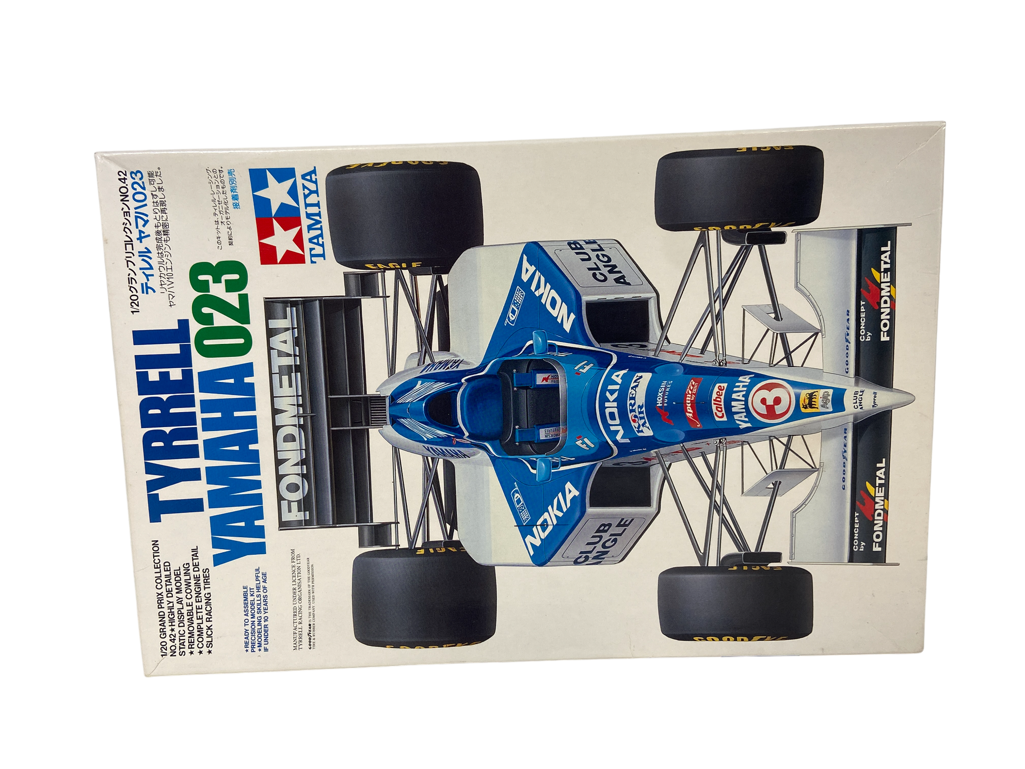 Tamiya 1:20 Tyrrell Yamaha 023 incl. PE set 20042