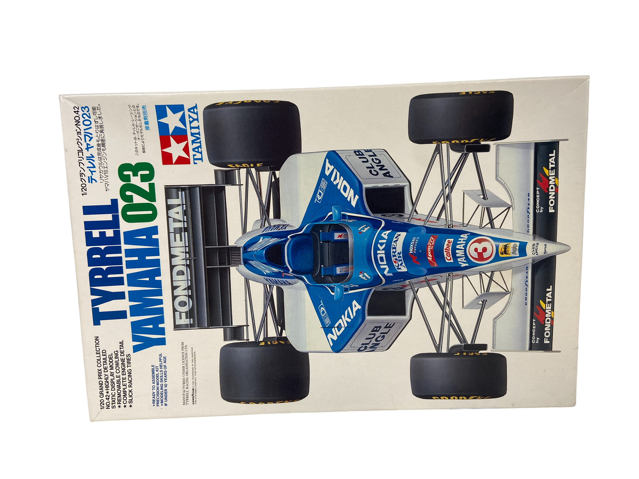 Tamiya 1:20 Tyrrell Yamaha 023 incl. PE set 20042