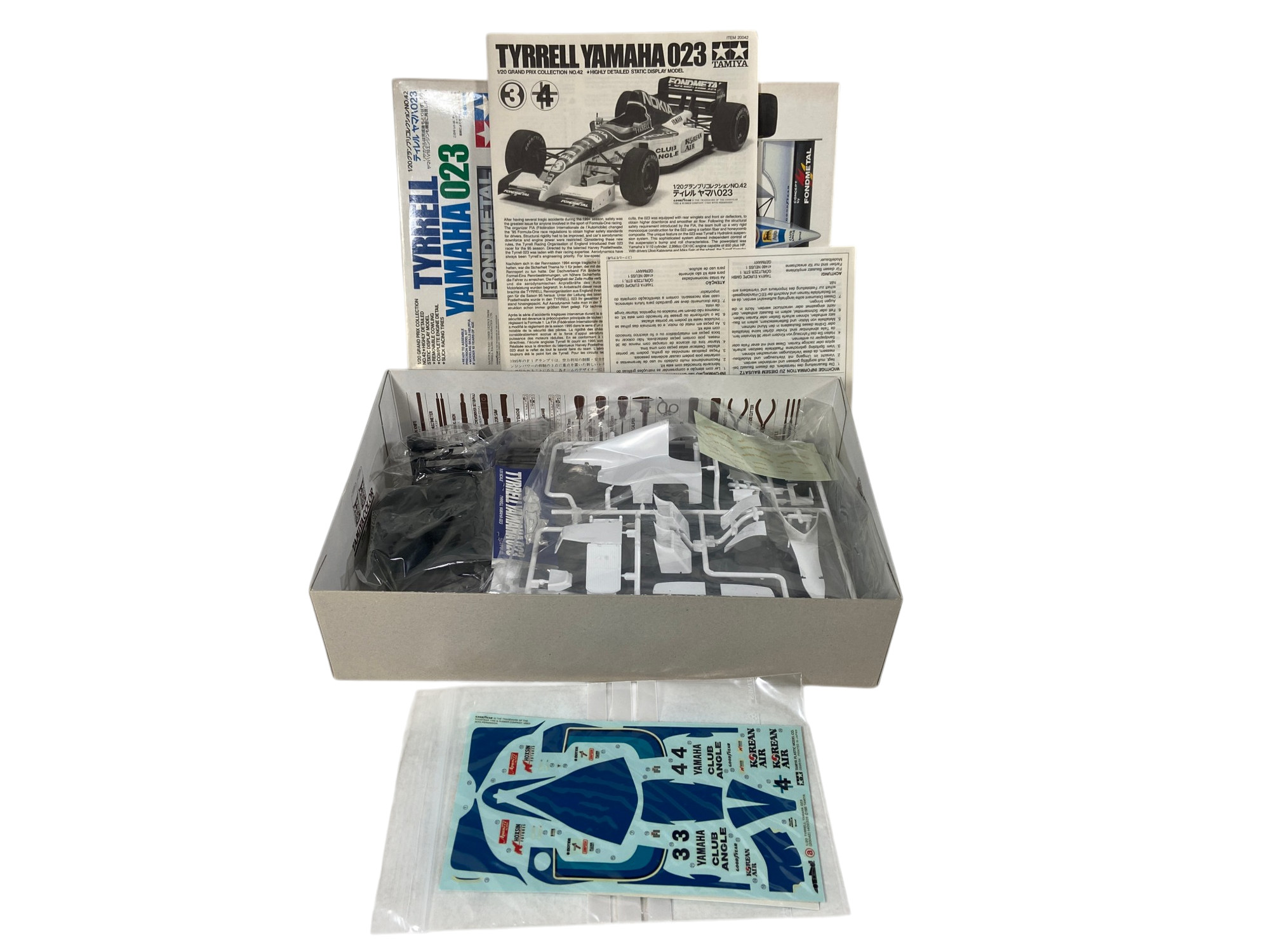 Tamiya 1:20 Tyrrell Yamaha 023 20042