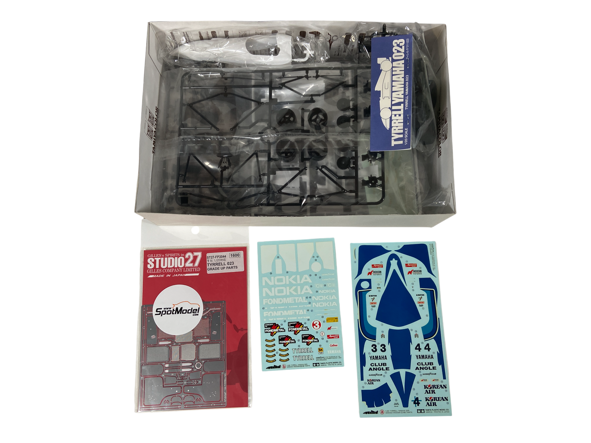 Tamiya 1:20 Tyrrell Yamaha 023 incl. PE set 20042