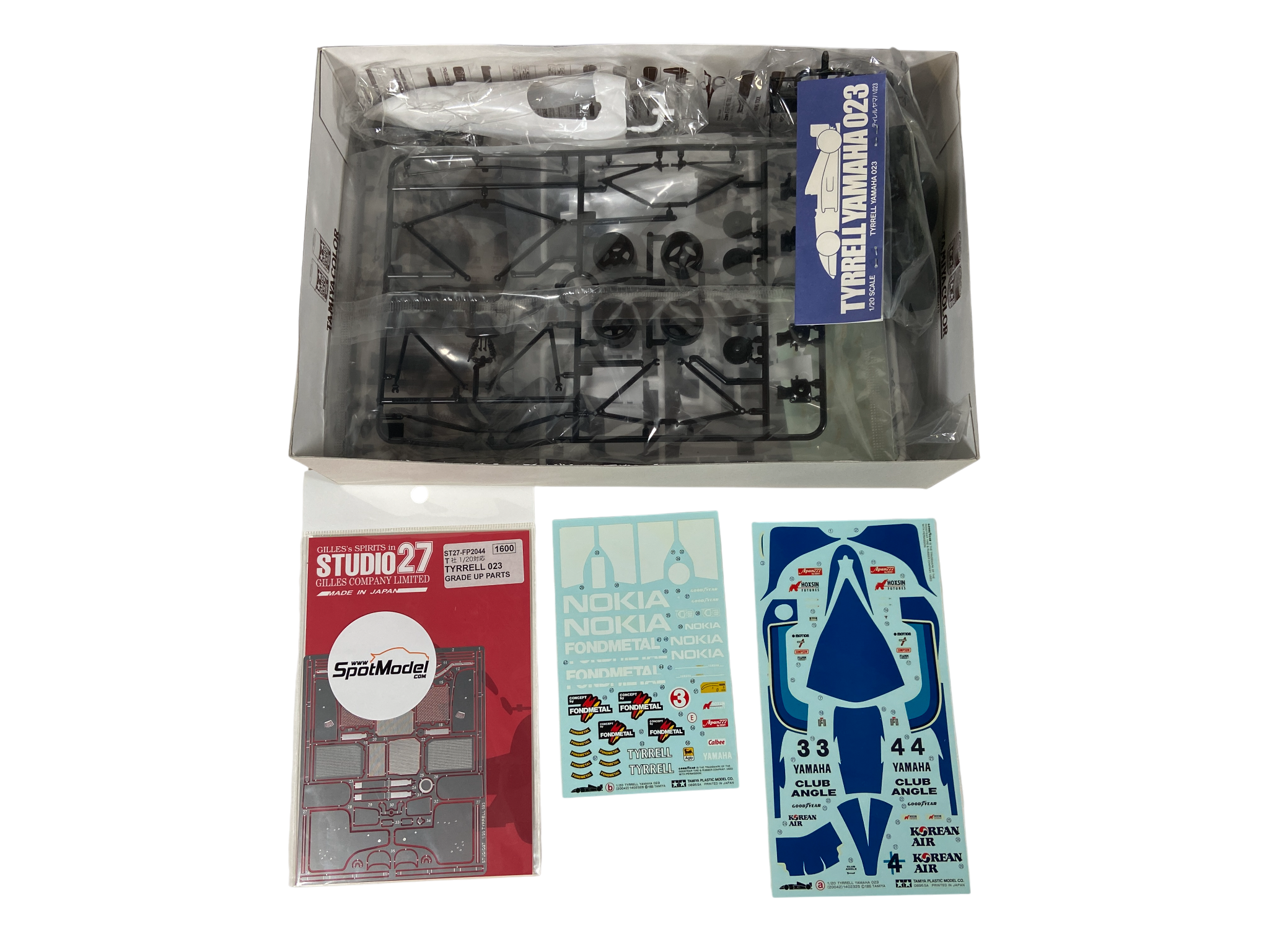 Tamiya 1:20 Tyrrell Yamaha 023 incl. PE set 20042