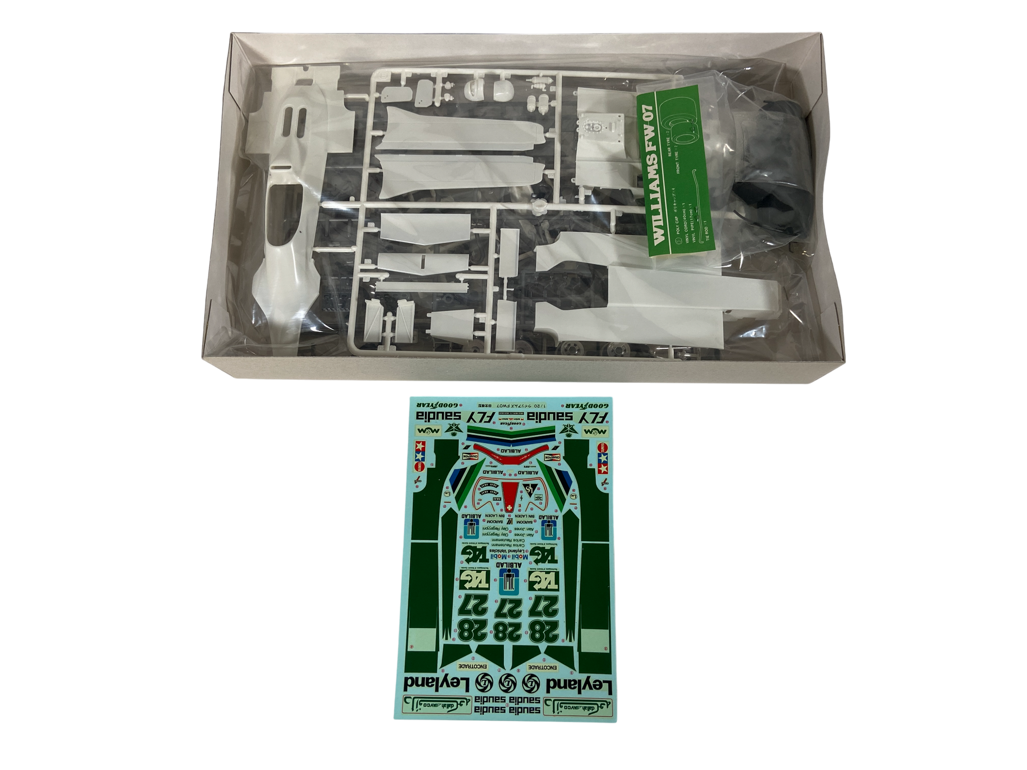 Tamiya 1:20 Williams FW07 20014