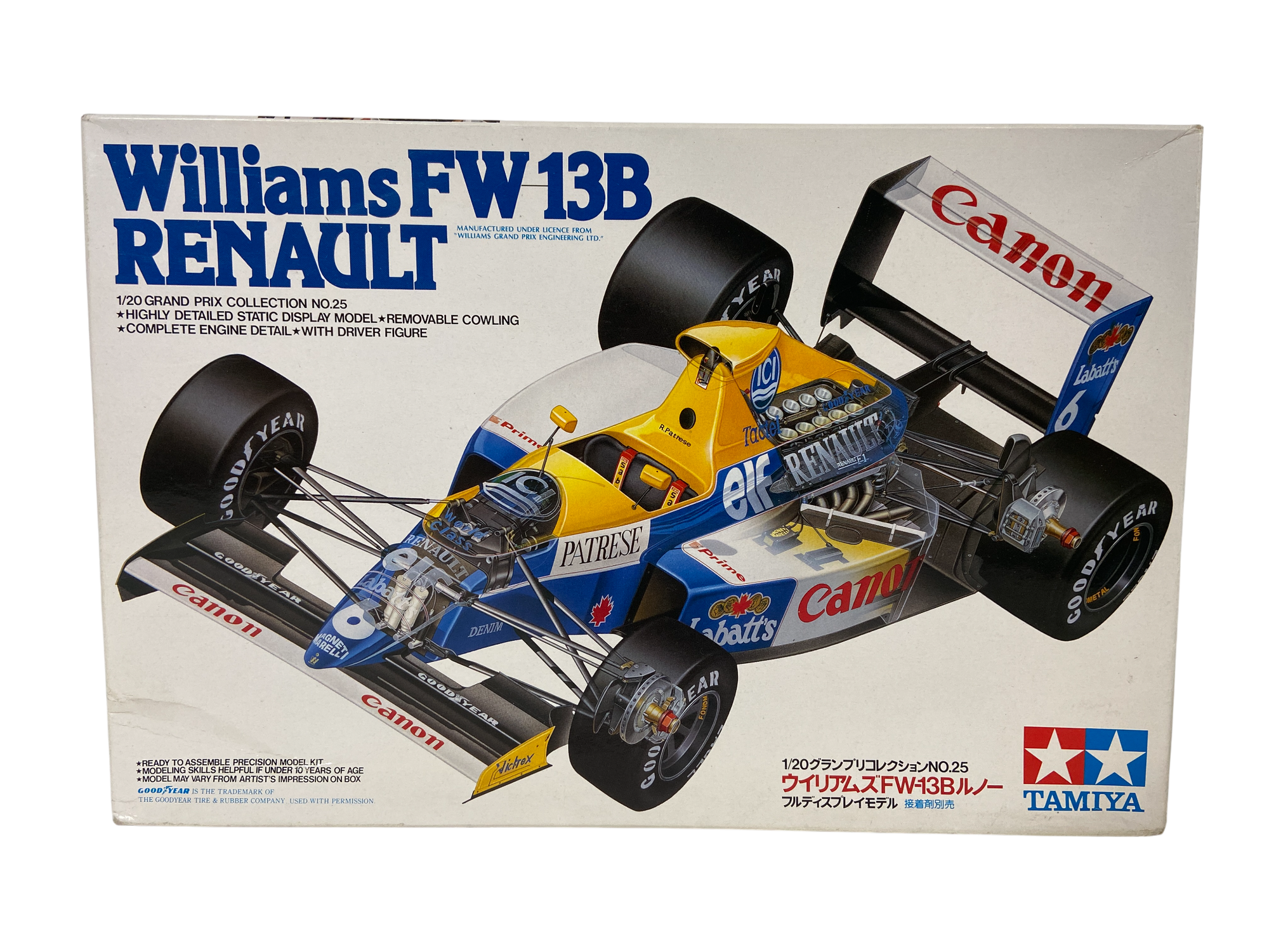 Tamiya 1:20 Williams FW13B Renault 20025