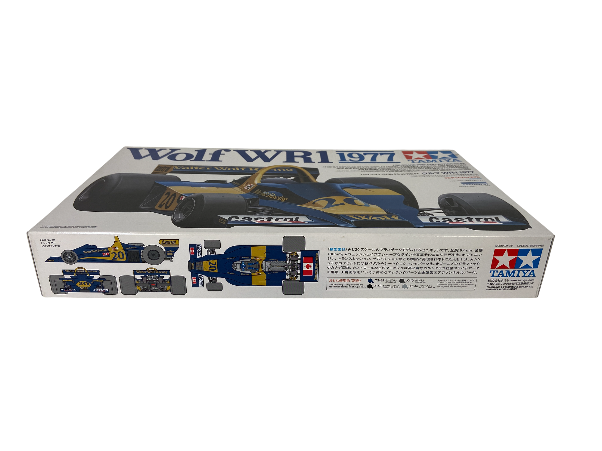 Tamiya 1:20 Wolf WR1 1977 w/ PE incl. nieuwe decals 20064