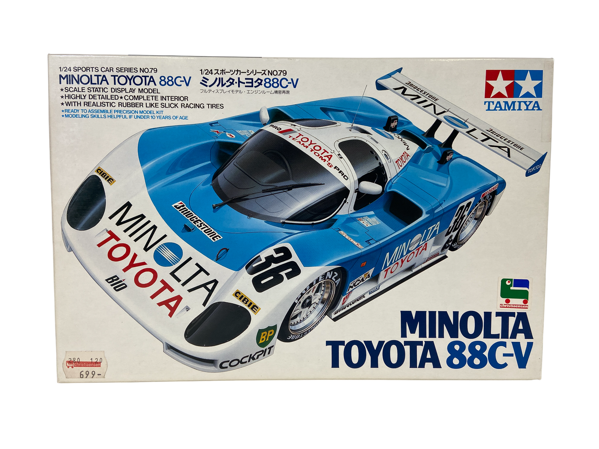 Tamiya 1:24 Minolta Toyota 88C-V incl. nieuwe decals 24079