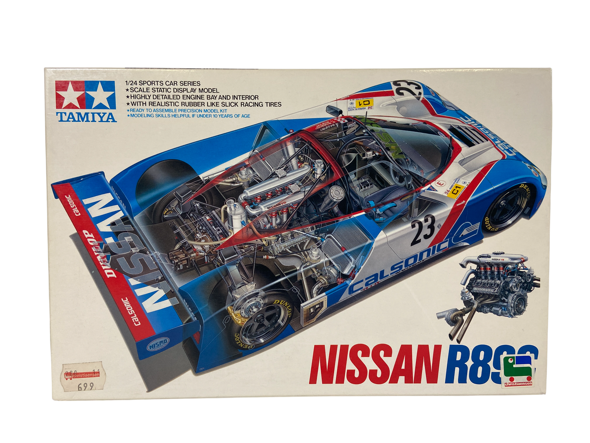 Tamiya 1:24 Nissan R89C incl. PE set 24093