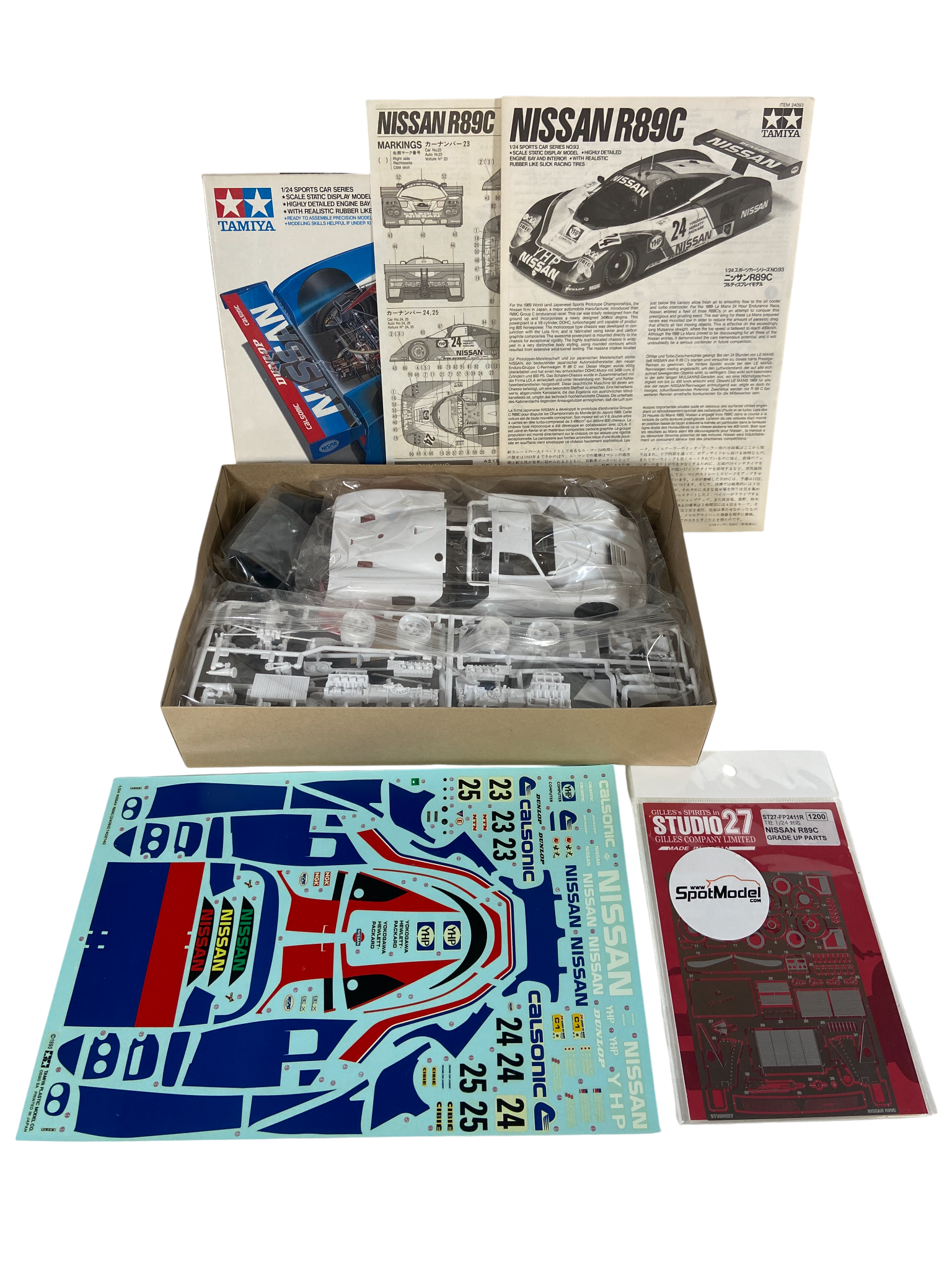 Tamiya 1:24 Nissan R89C incl. PE set 24093