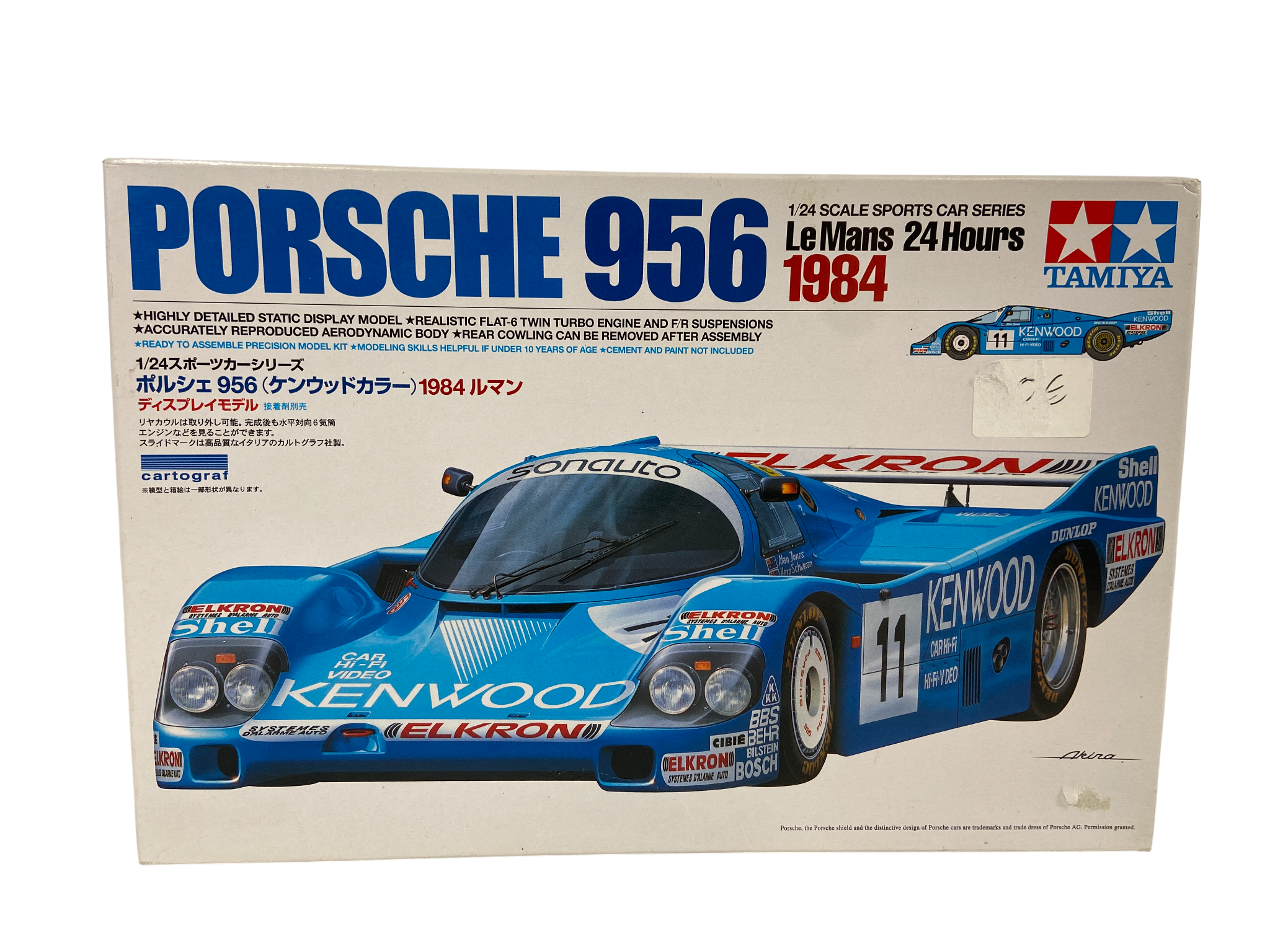 Tamiya 1:24 Porsche 956 Le Mans 24 Hours 1984 24314