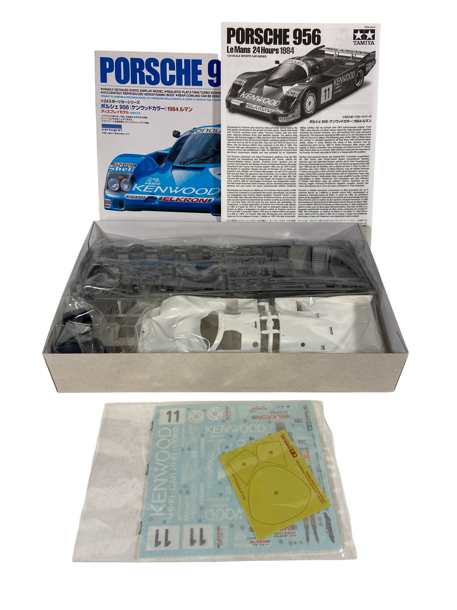 Tamiya 1:24 Porsche 956 Le Mans 24 Hours 1984 24314