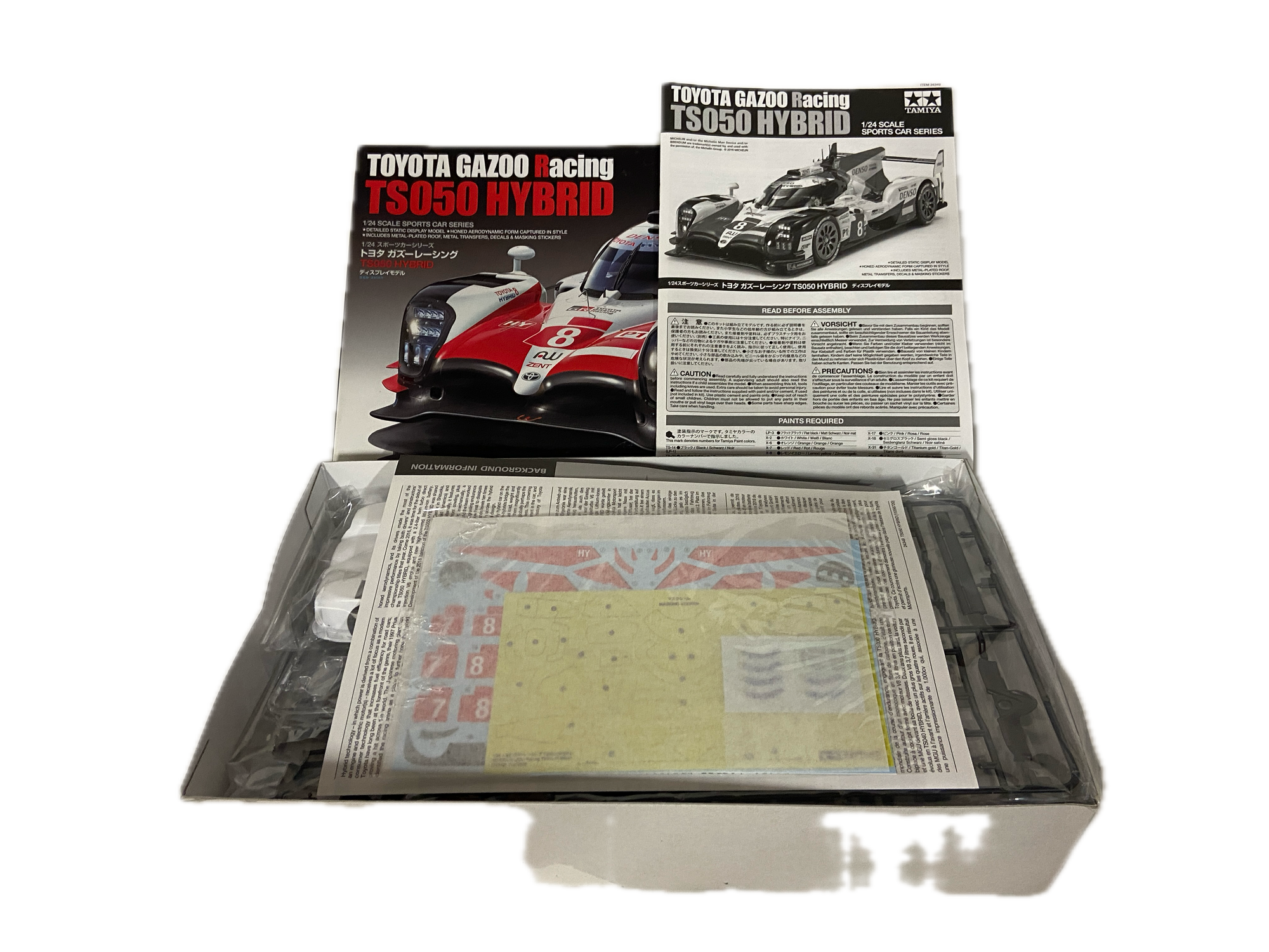 Tamiya 1:24 Toyota Gazoo Racing TS050 Hybrid 24349