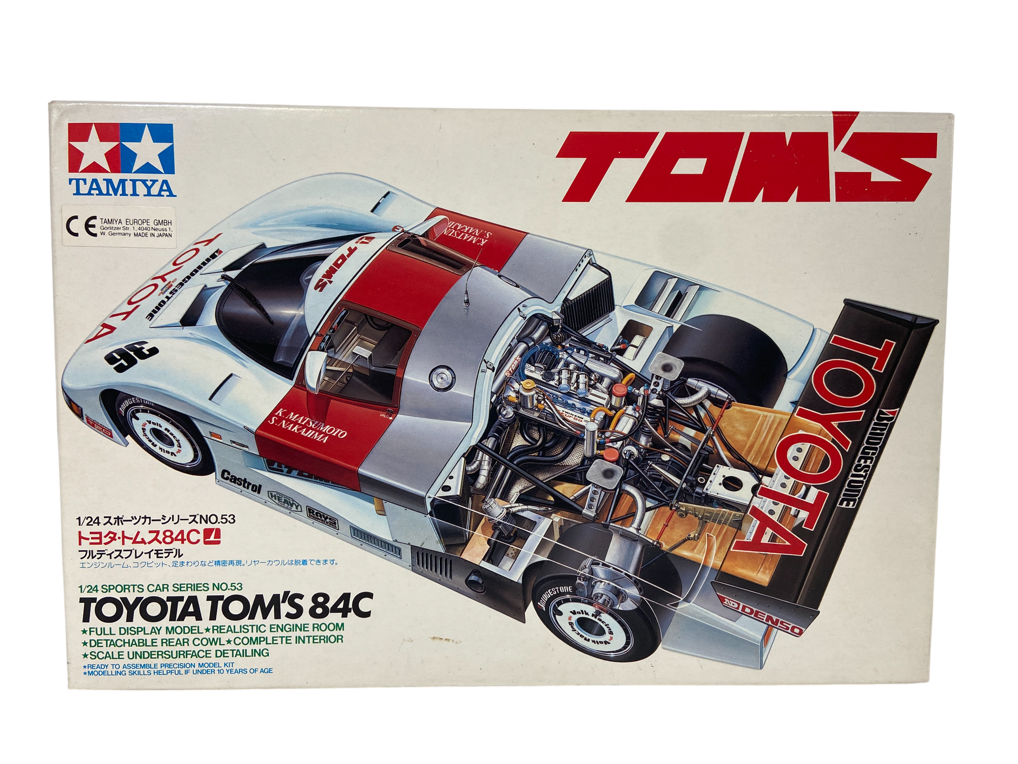 Tamiya 1:24 Toyota Tom's 84C 24053