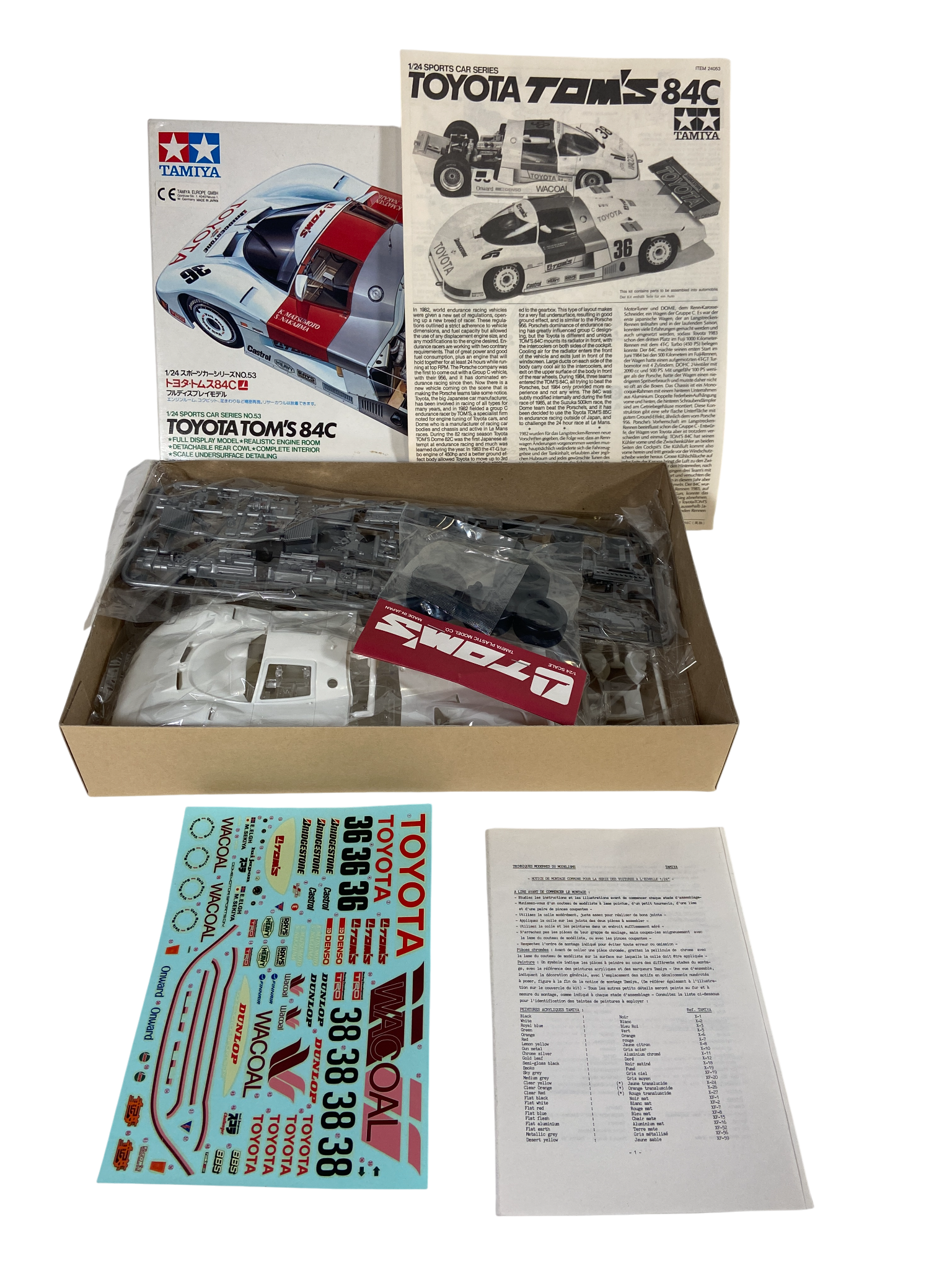 Tamiya 1:24 Toyota Tom's 84C 24053