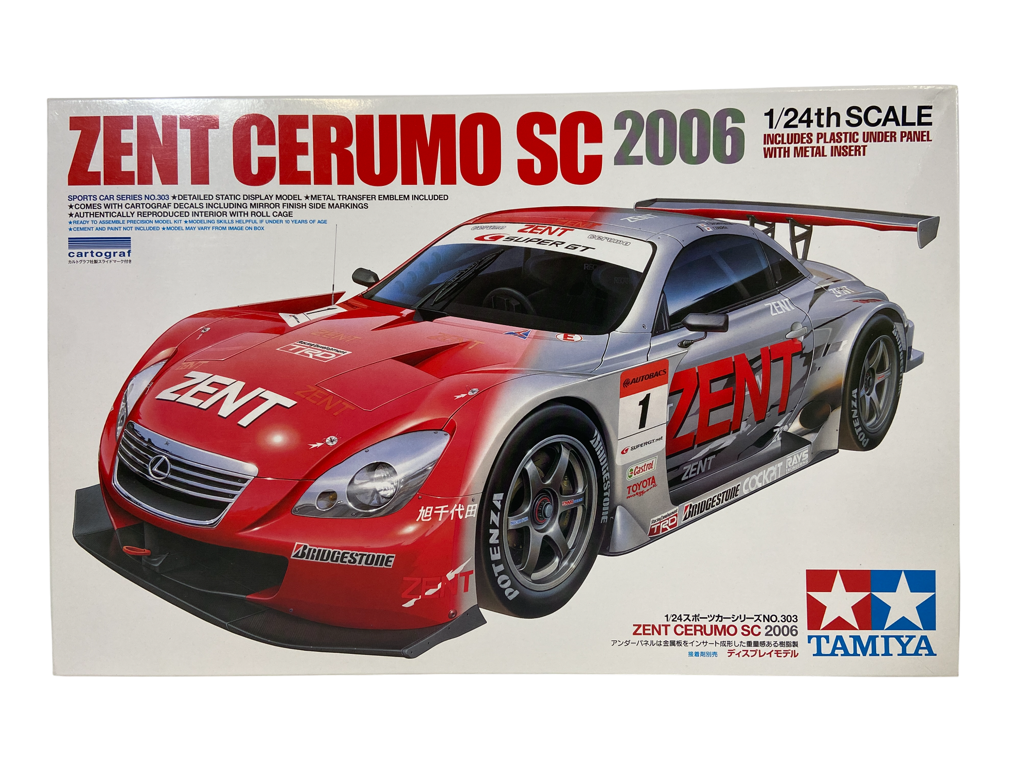 Tamiya 1:24 Zent Cerumo SC 2006 24303