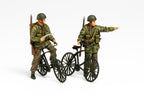 Tamiya 1:35 British Paratroopers & Bicycle set 35333