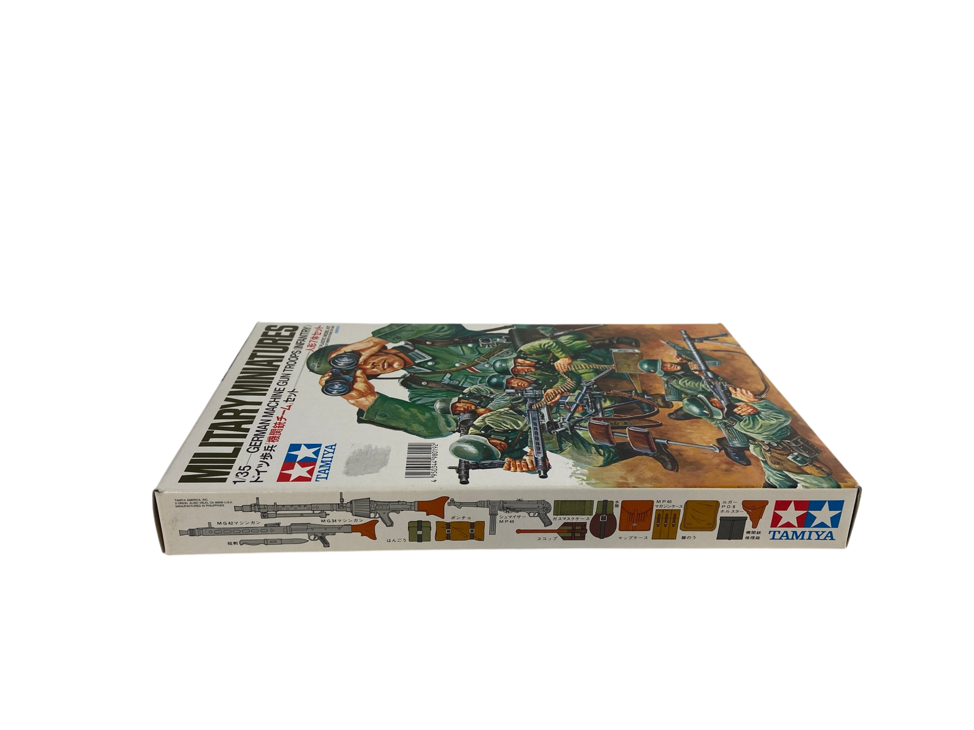 Tamiya 1:35 German Machine Gun Troops 35038