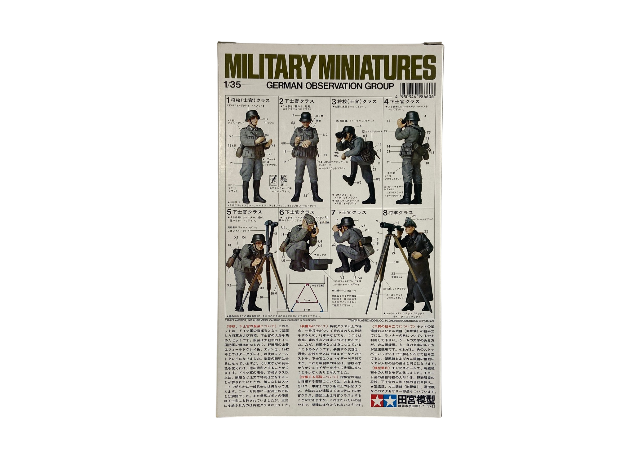 Tamiya 1:35 German Observation Group 35073