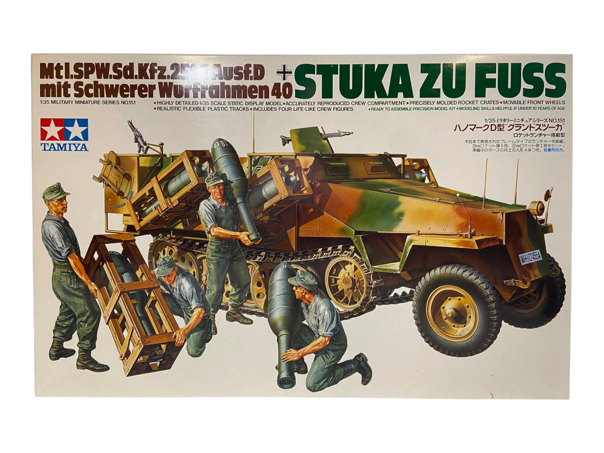 Tamiya 1:35 Mtl.SPW.Sd.Kfz.251/1 Ausf. D Stuka Zu Fuss 35151