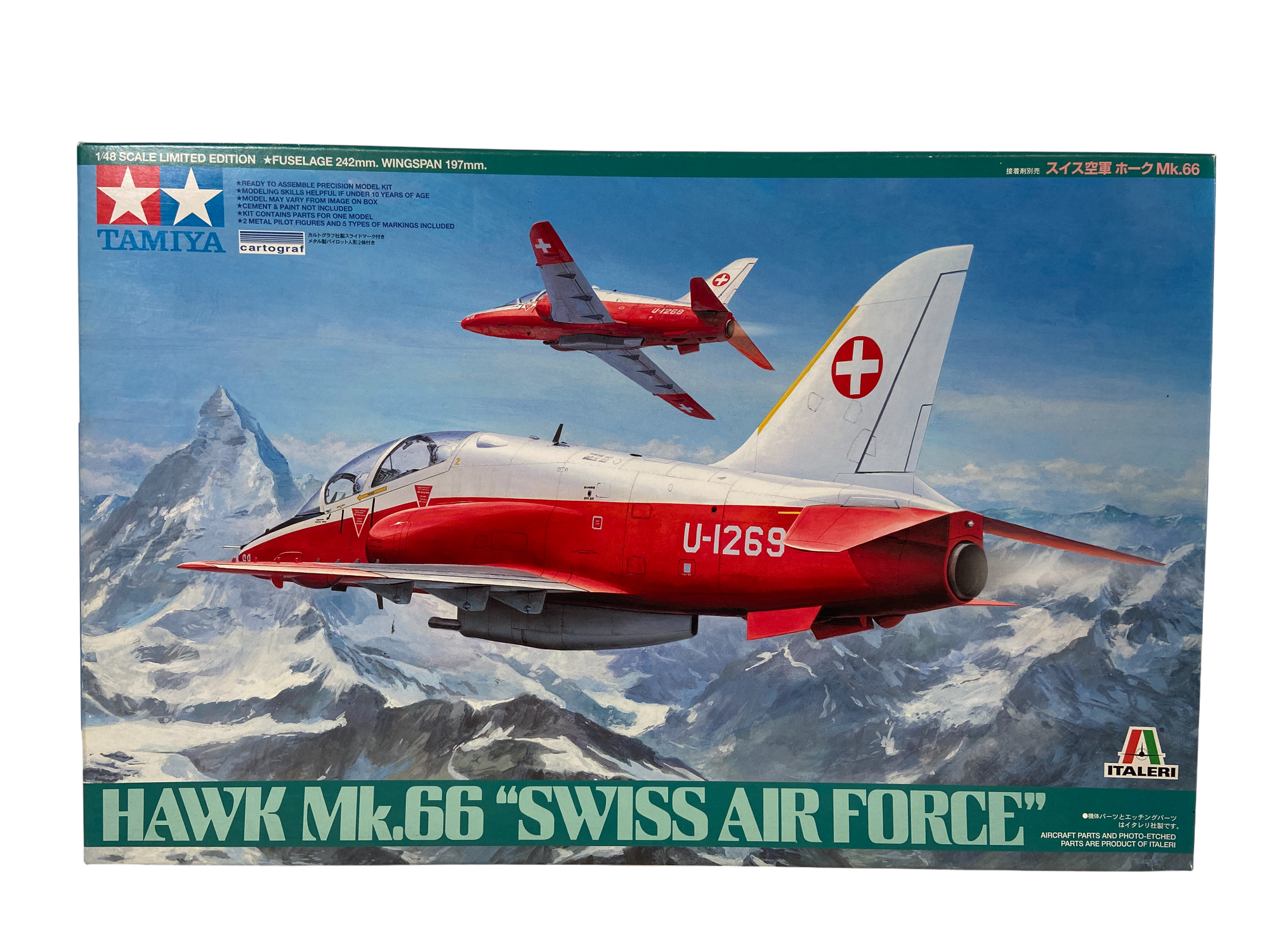 Tamiya 1:48 Hawk Mk.66 "Swiss Air Force"