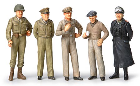 Plastic kit 1:48 WWII Famous General Set 32557