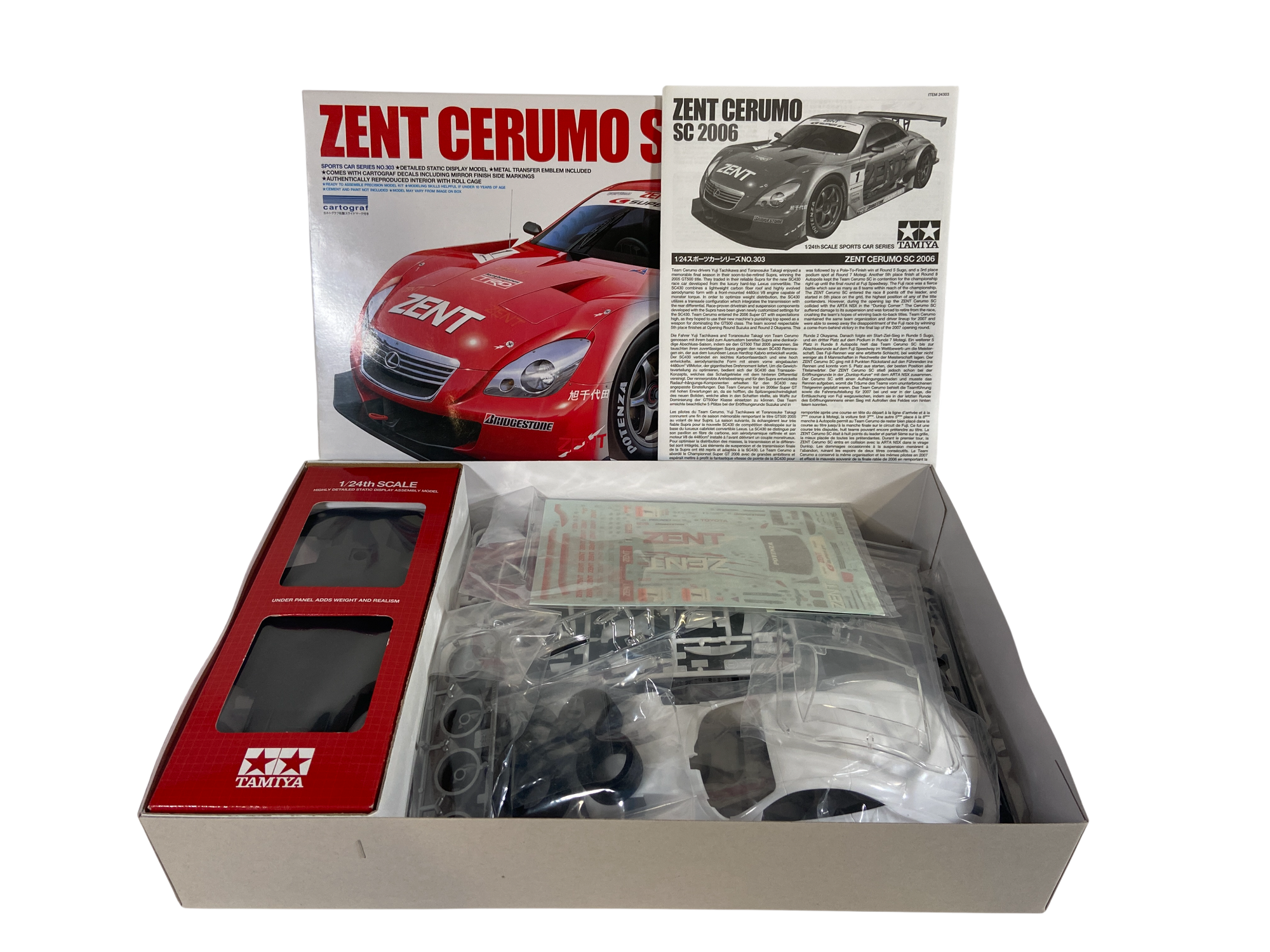 Tamiya 1:24 Zent Cerumo SC 2006 24303
