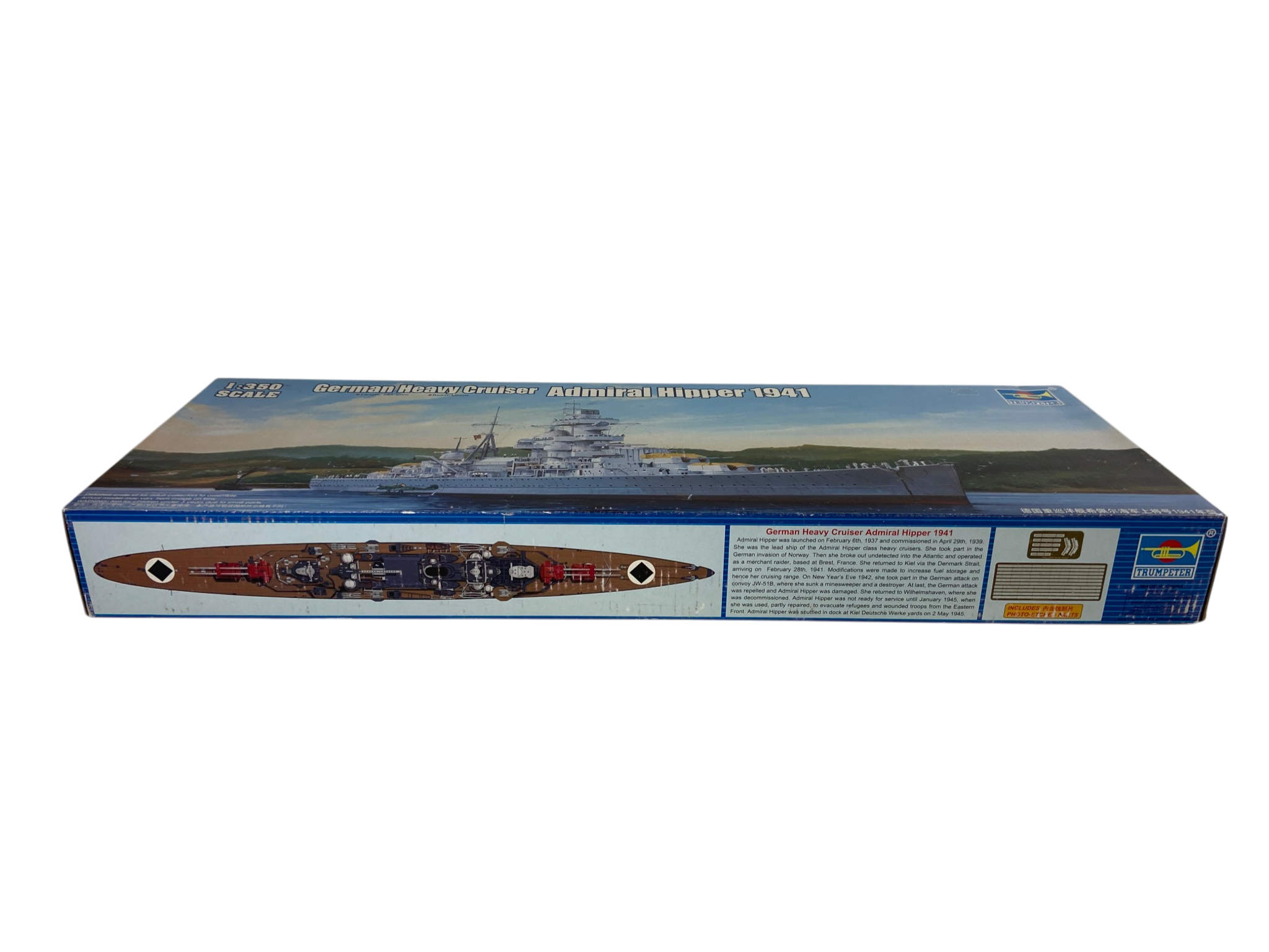Trumpeter 1:350 German Heavy Cruiser Admiral Hipper 1941 05317