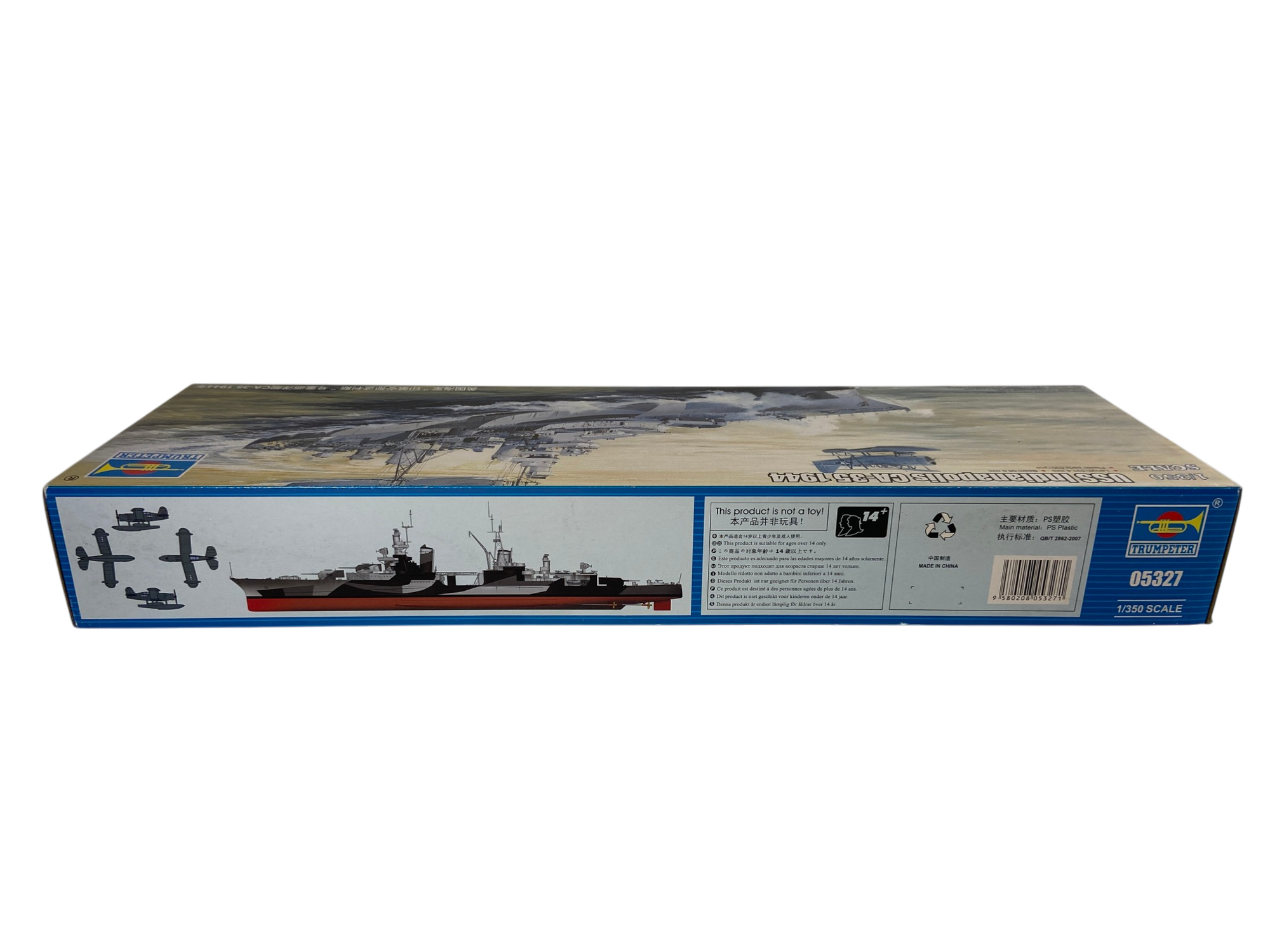 Trumpeter 1:350 Heavy Cruiser USS Indianapolis CA-35 1944 05327