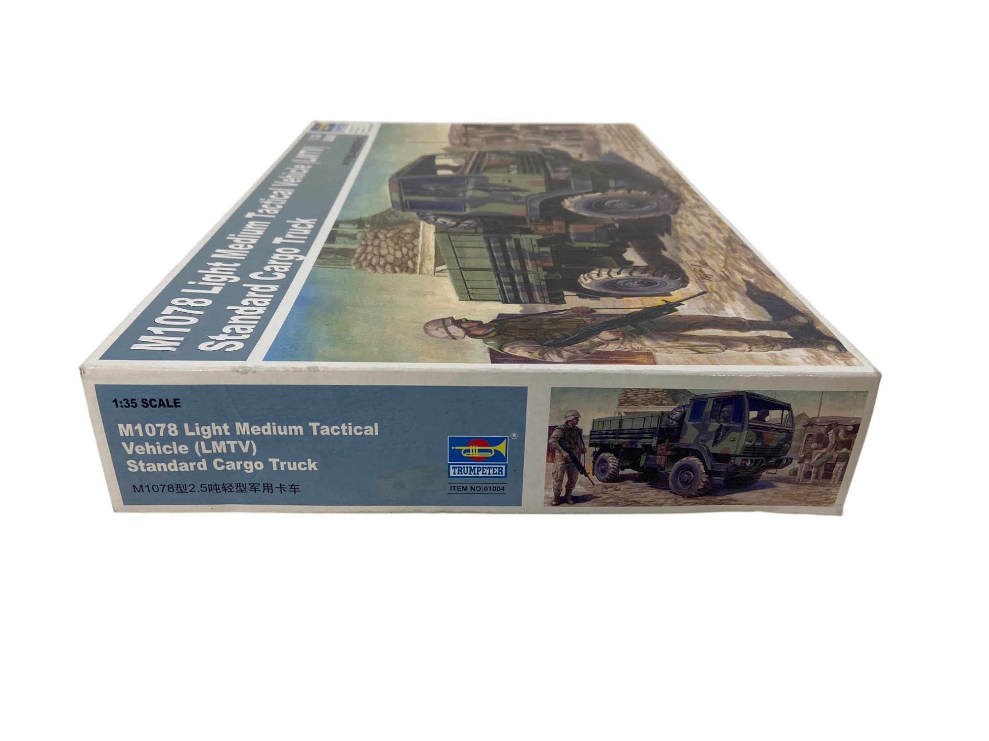 Trumpeter 1:35 M1078 Light Medium Tactical Vehicle (LMTV) Standard Cargo Truck 01004