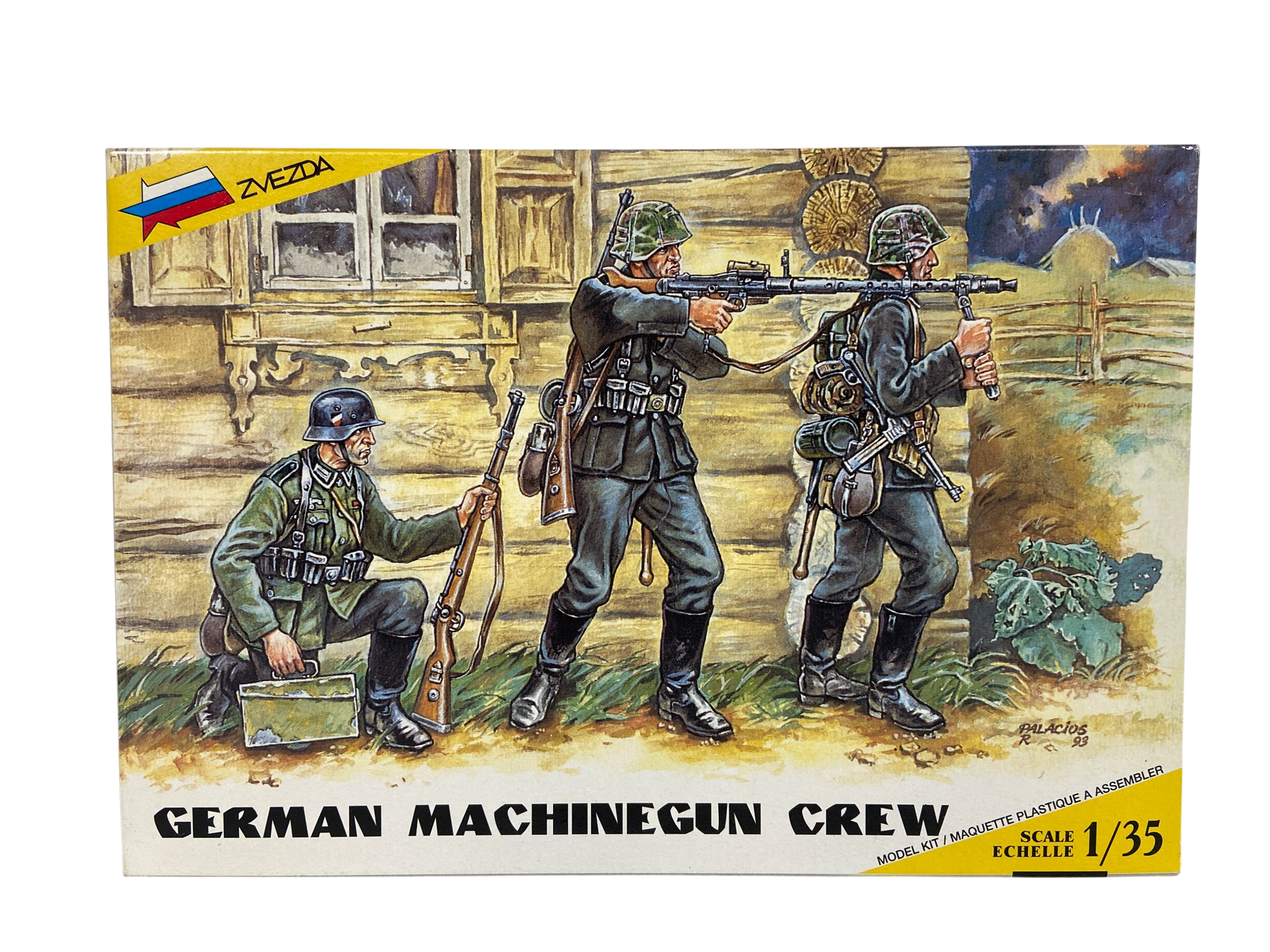 Zvezda 1:35 German Machinegun Crew 3511