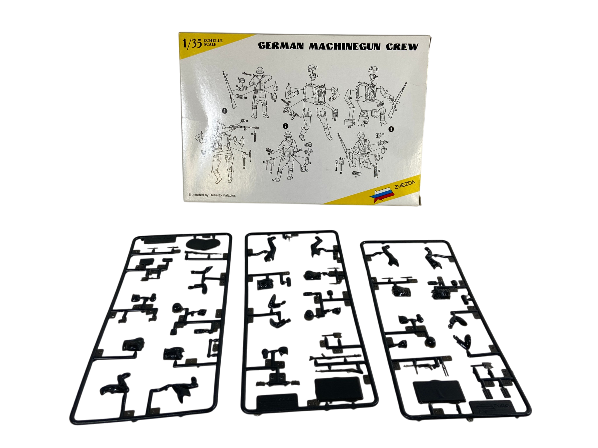 Zvezda 1:35 German Machinegun Crew 3511