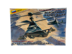 Zvezda 1:72 "Black Ghost" Russian Stealth Helicopter 7232