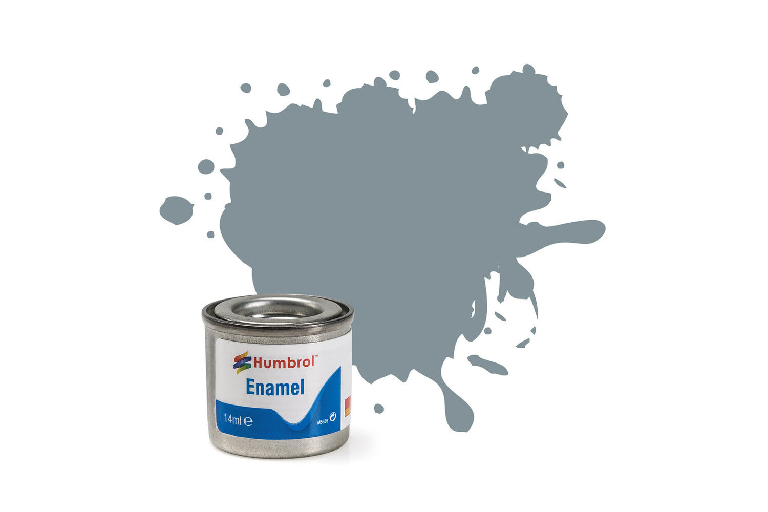Humbrol  Humbrol Enamel 087 – Staalgrijs, Mat 087