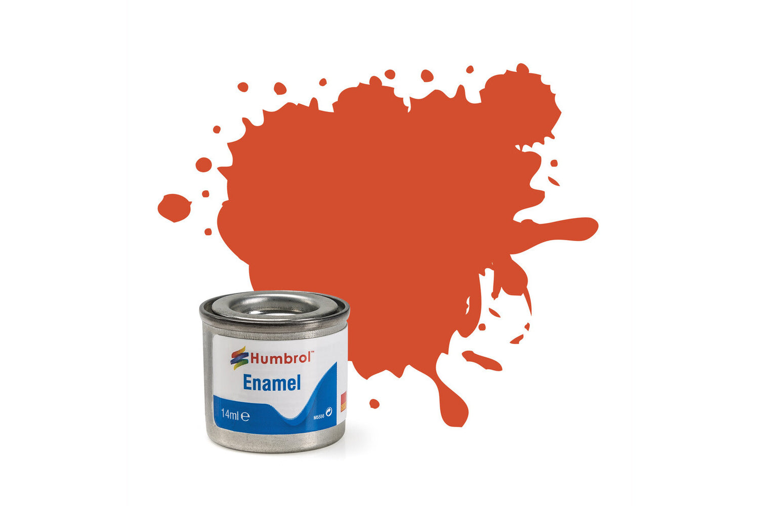Humbrol  Humbrol Enamel 132 – Rood, Satijn 132