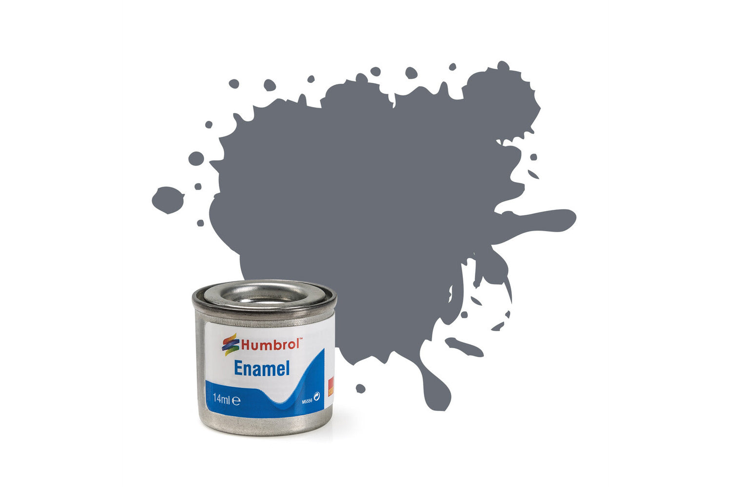 Humbrol  Humbrol Enamel 145 – Middengrijs, Mat 145
