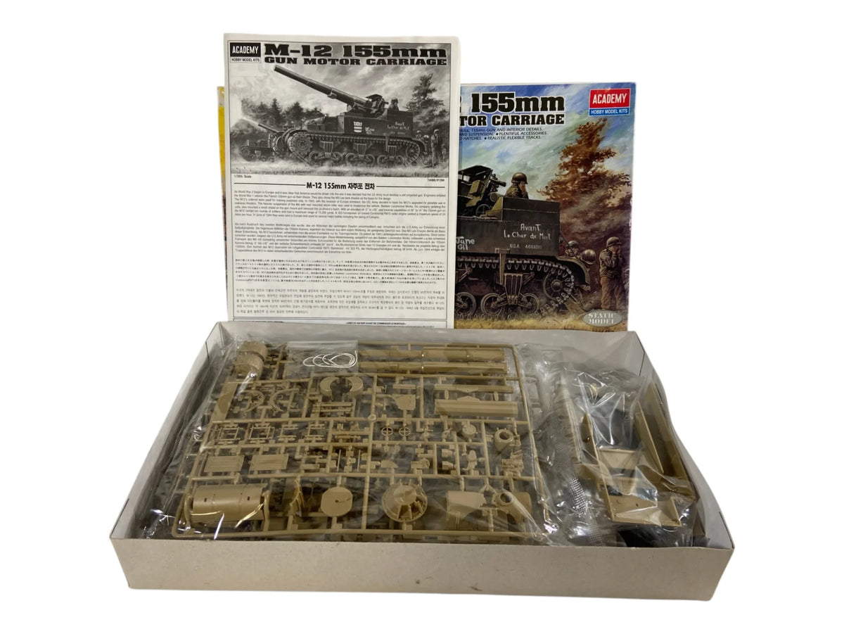 Academy 1:35 M-12 155mm Gun Motor Carriage 1394