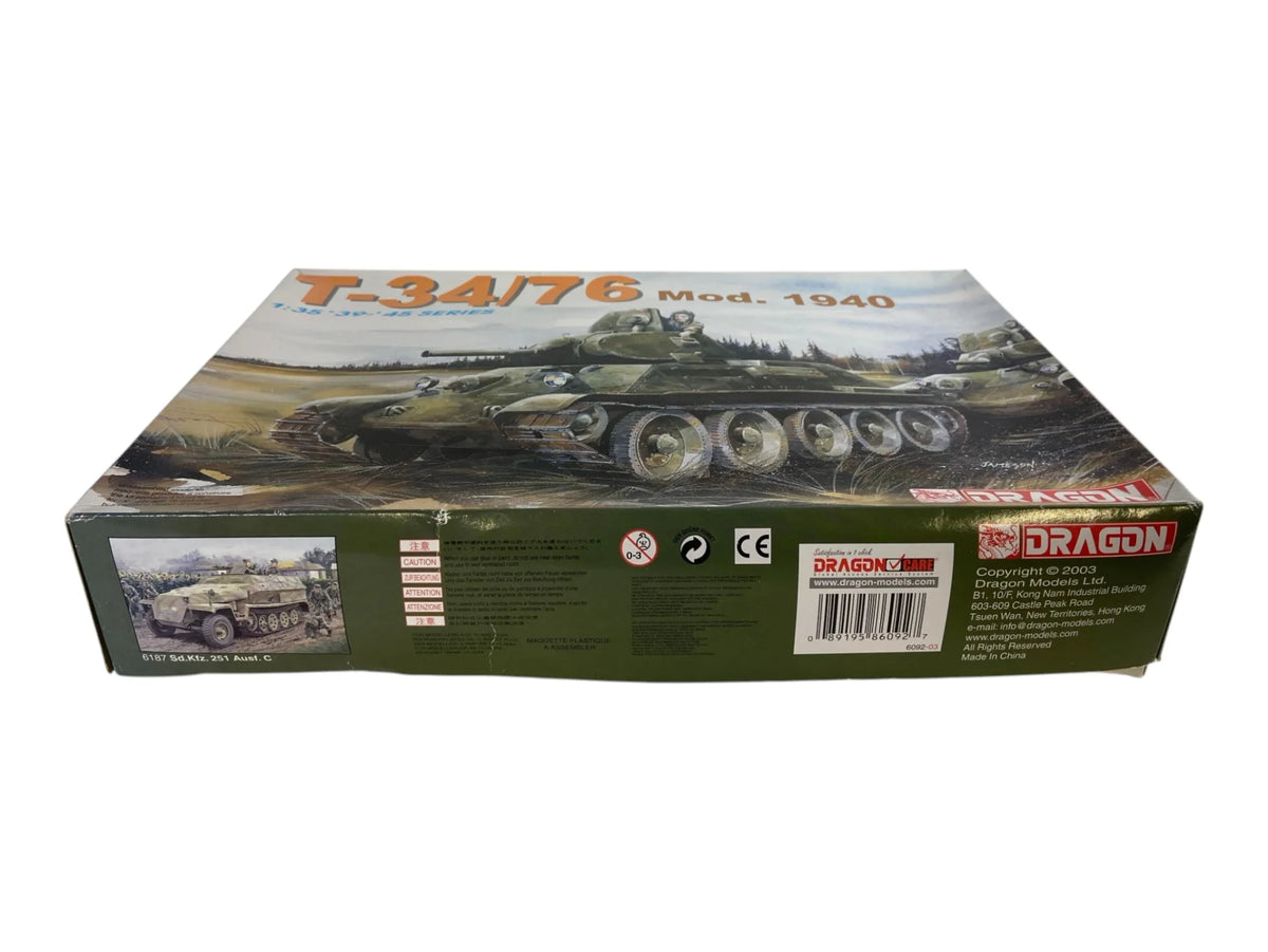 Dragon 1:35 T-34/76 Mod. 1940 incl. upgrade set 6092